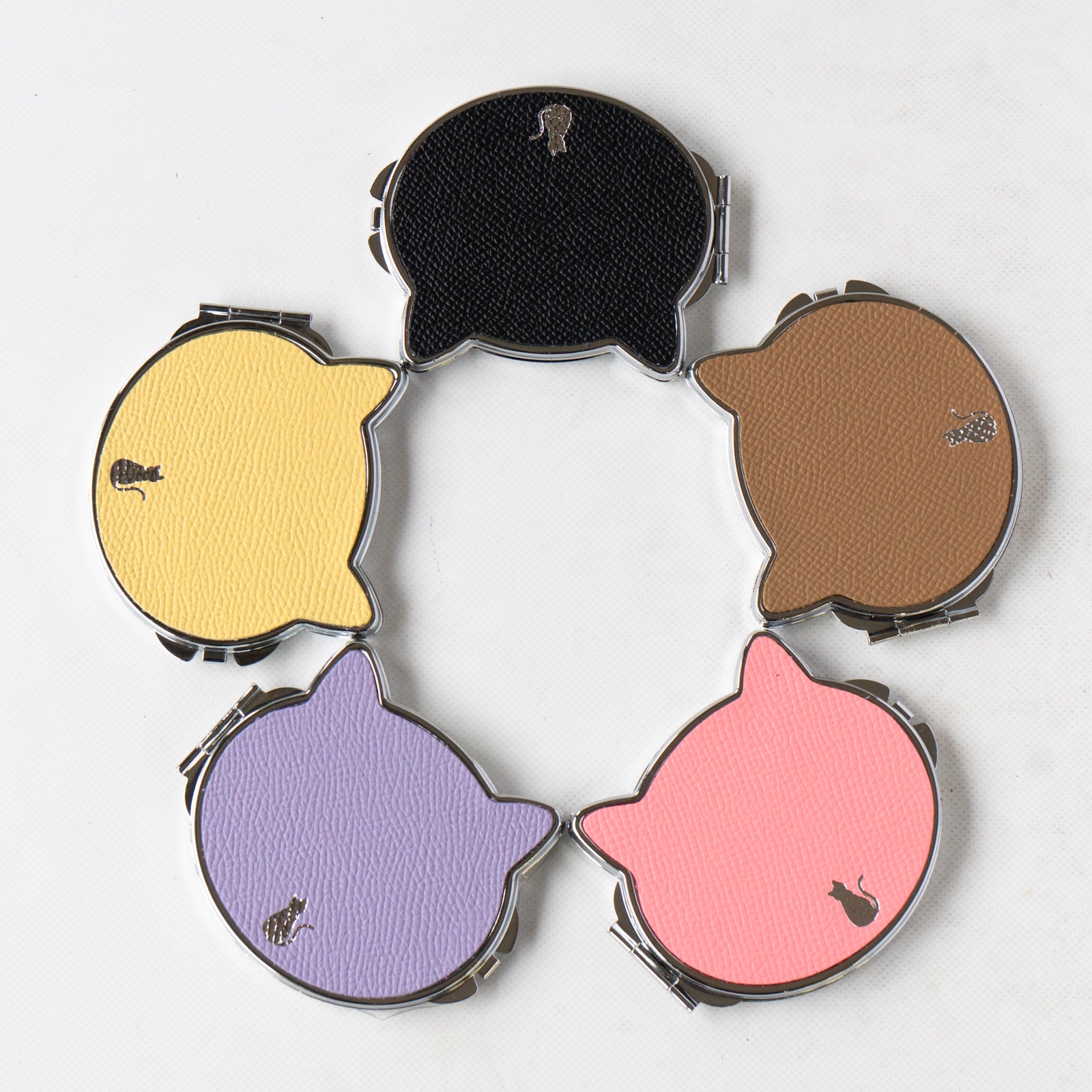 Nyanpakuto Mirror Cuir Minerva / Lavender