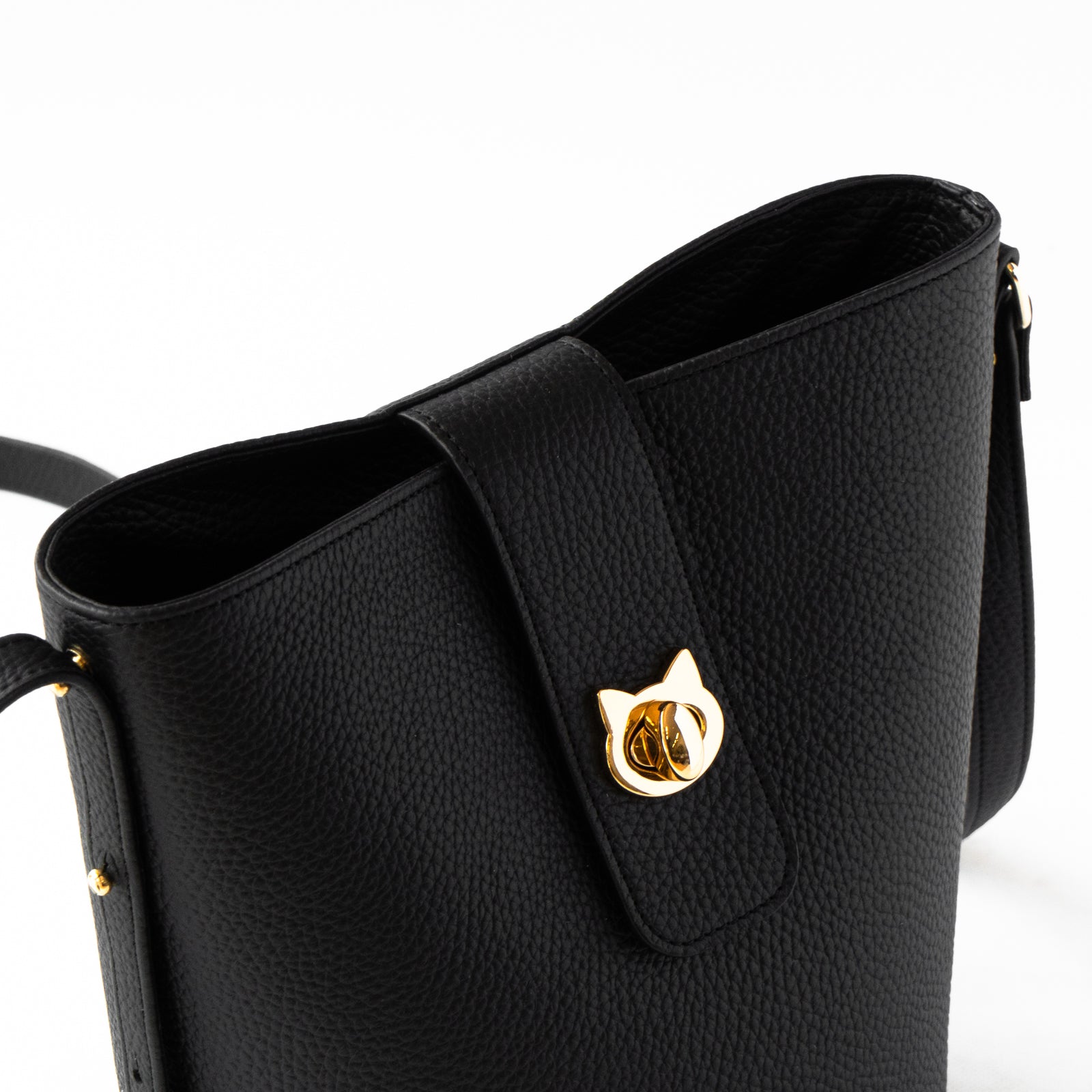 Limited-time offer: August 21st (Thu) 10:00 PM - 26 hours only. Limited-time offer: PAW Cuir Mache Shoulder Bag in Black (Choose your hardware).