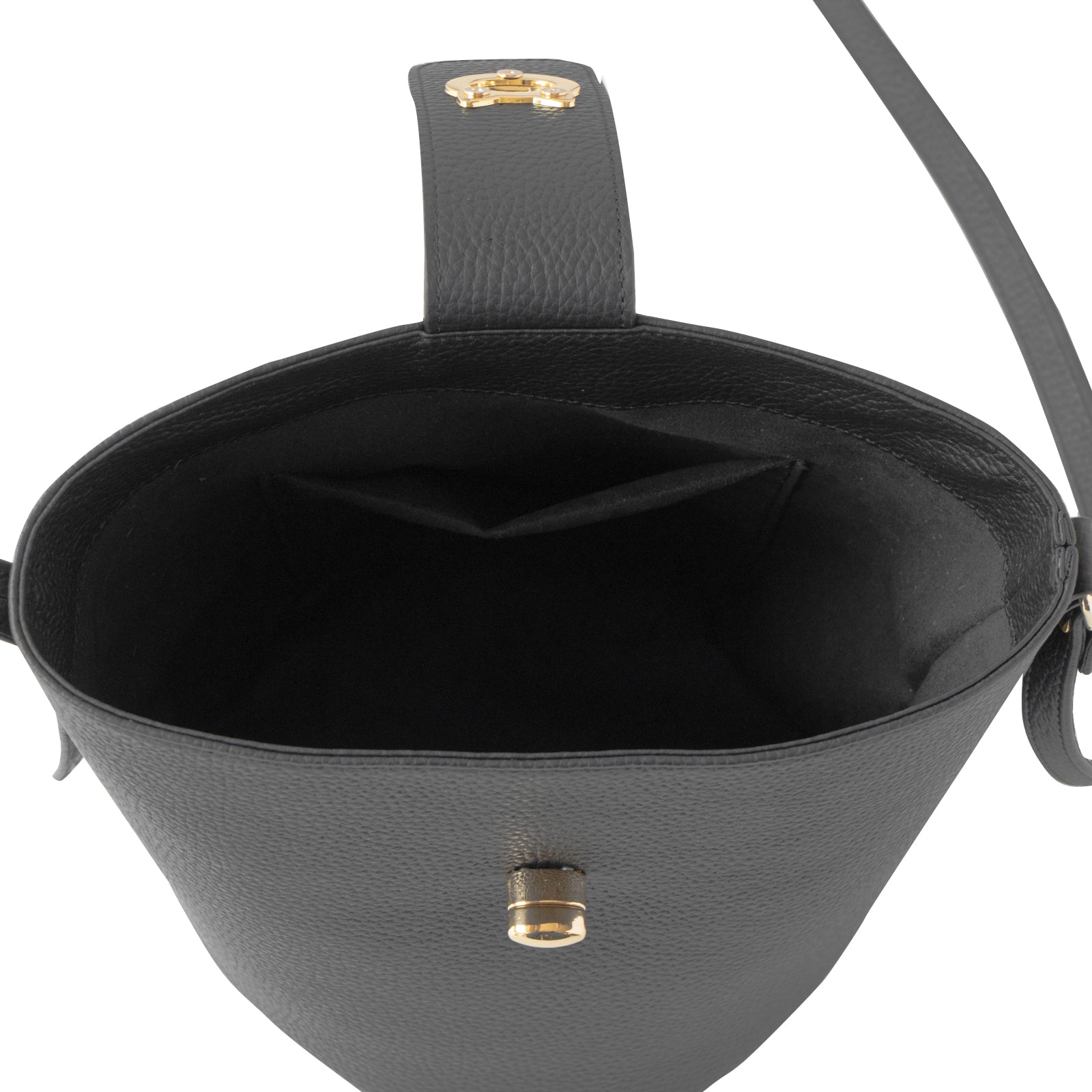 Limited-time offer: August 21st (Thu) 10:00 PM - 26 hours only. Limited-time offer: PAW Cuir Mache Shoulder Bag in Black (Choose your hardware).