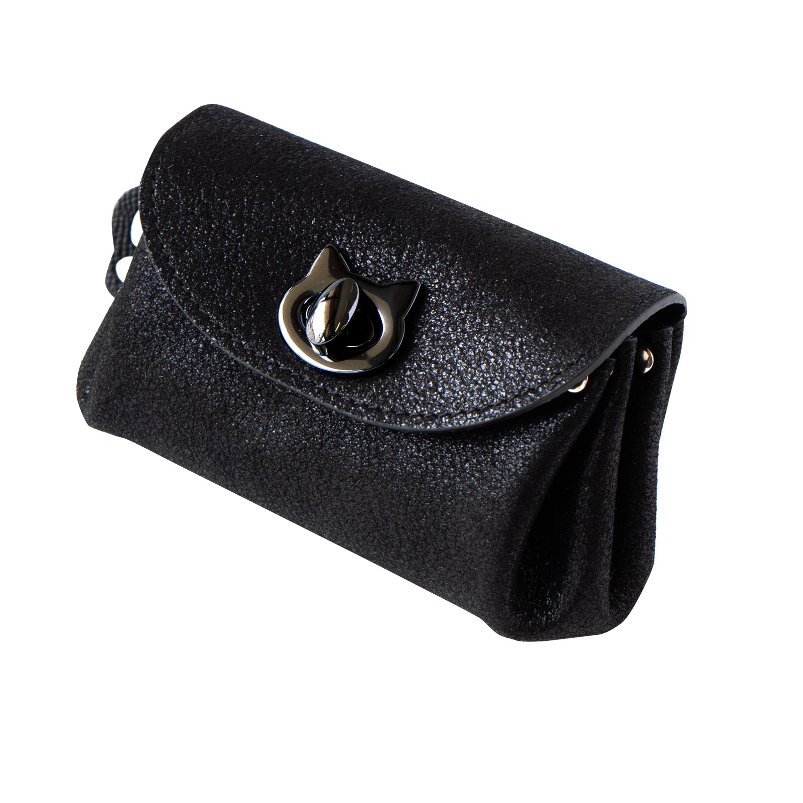 Sparkling Shell Pouch CAT / Black