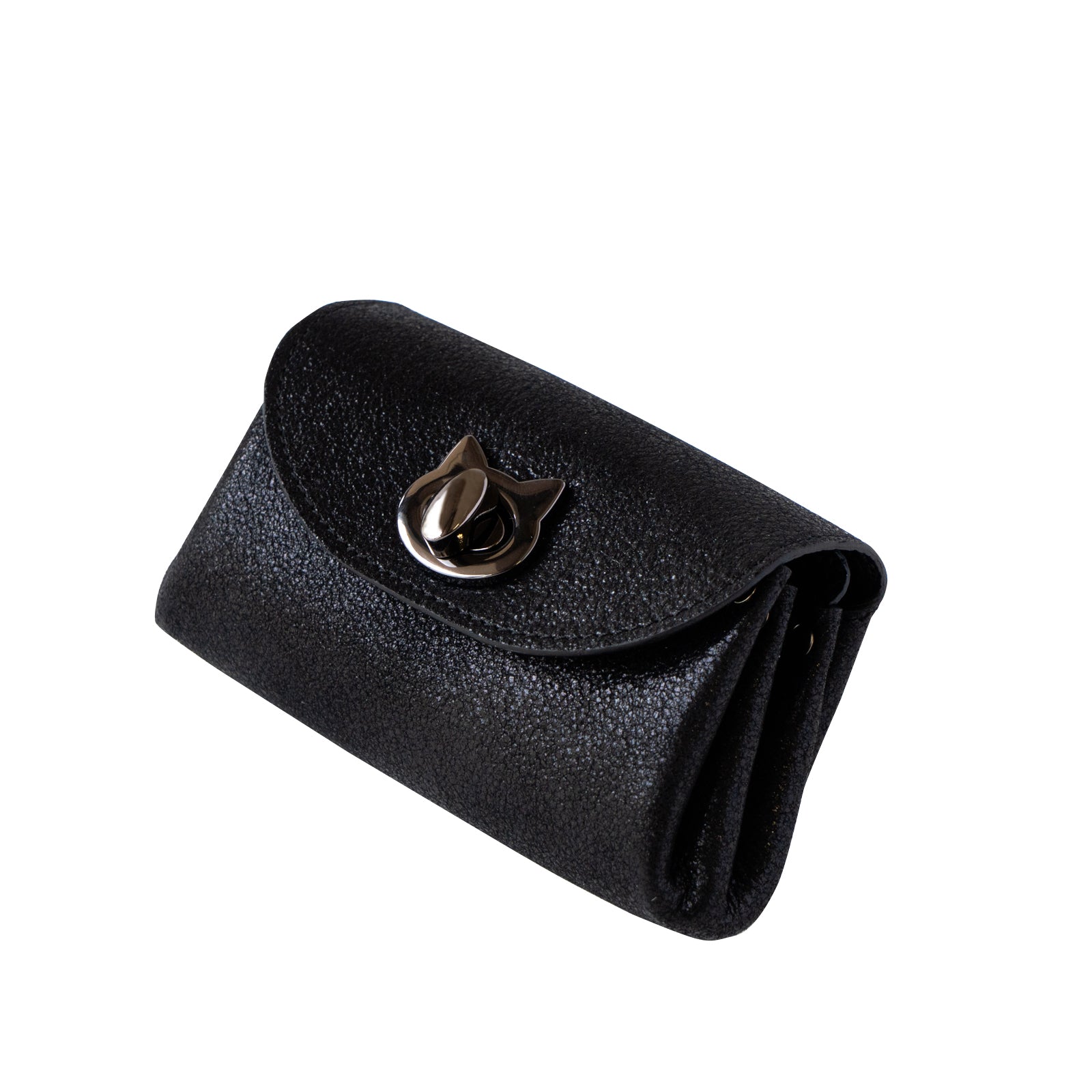 Sparkling Shell Wallet CAT / Black