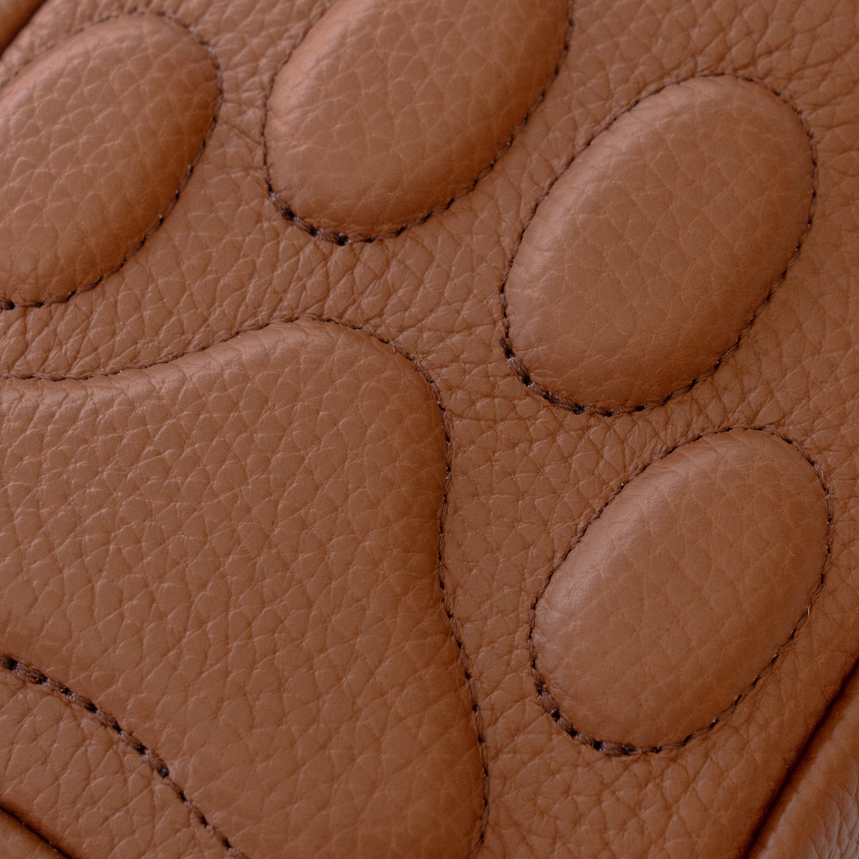 Mini Boston Bag - PAW Cuir Mash / Camel