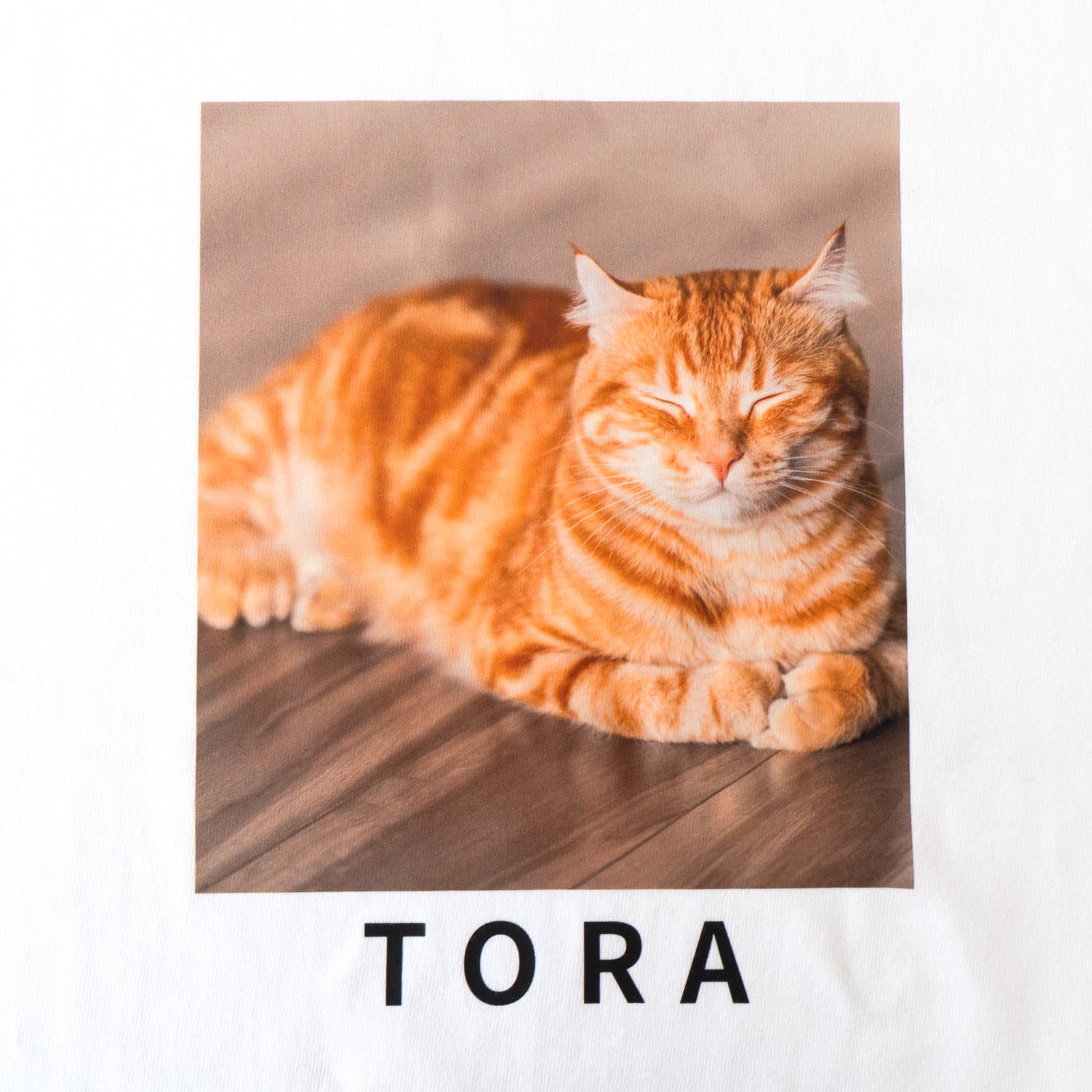 【受注生産:6/8(月)22:00〜11(木)】うちのこプリントTシャツ / ホワイト