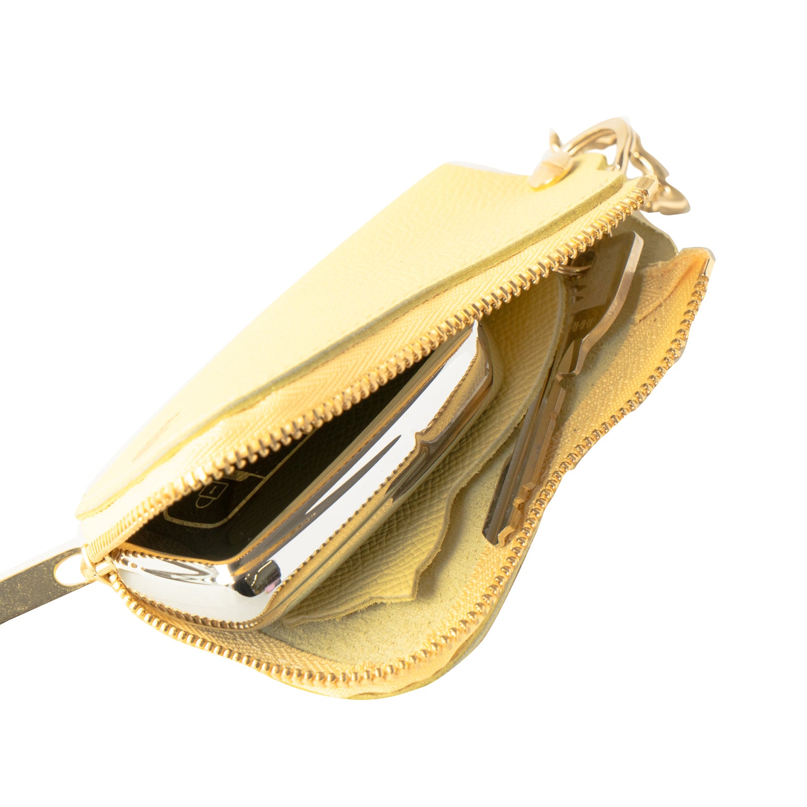 スマートキーケース キュイール・ミネルバ / カナリア