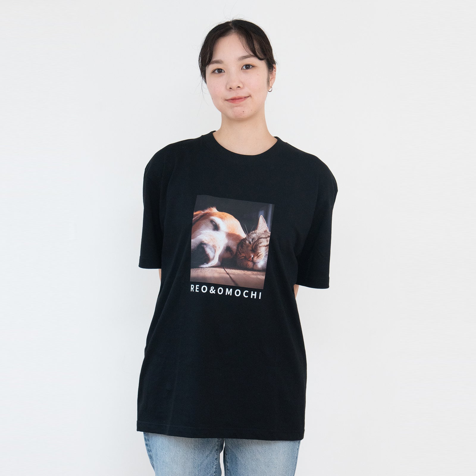 Our Kid Print T-Shirt / Black