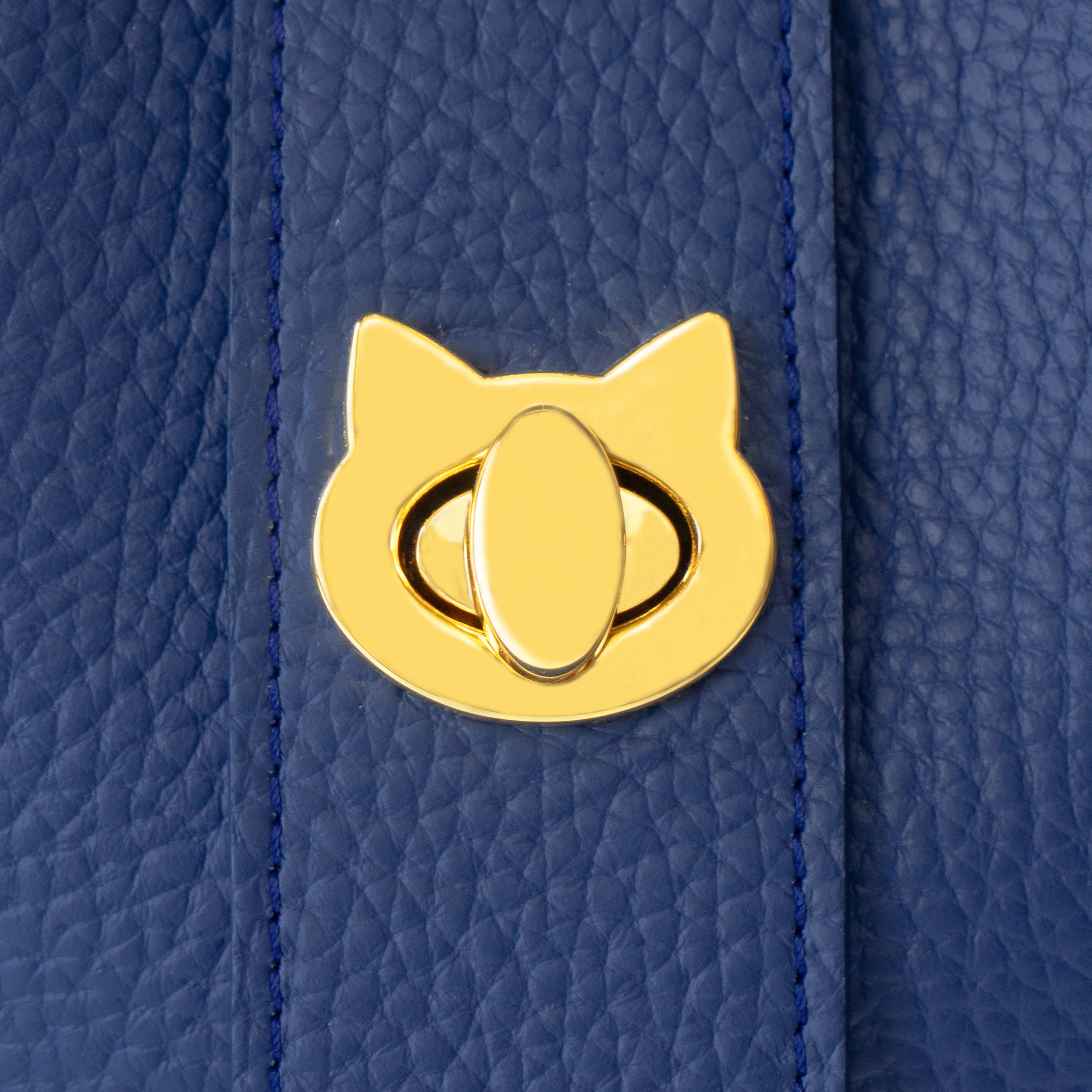 PAW Cuir Mash Mini Bag with Chain Shoulder Strap / Royal Blue