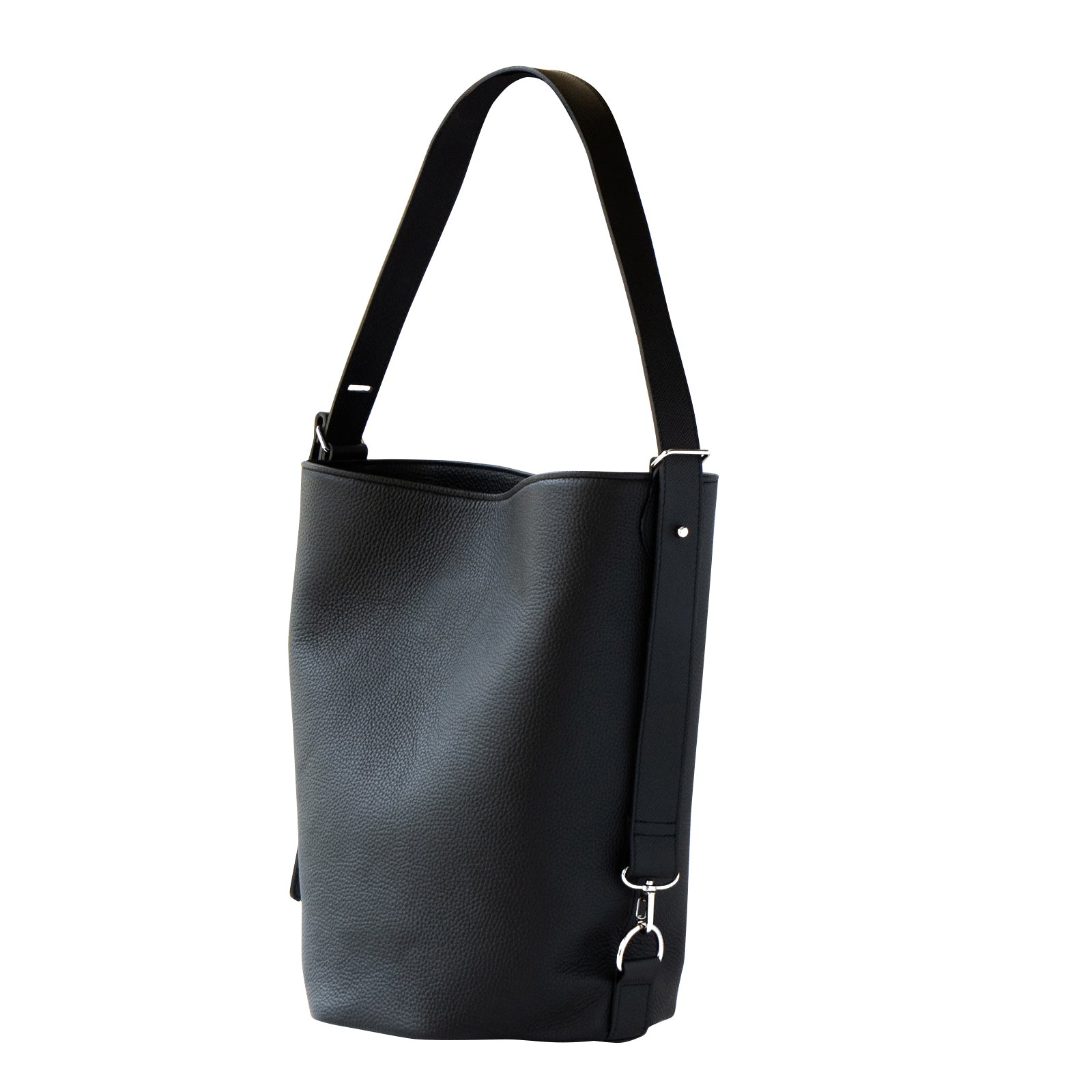 Limited-time offer: 26 hours starting 10 PM on Friday, November 21st. Limited-time offer: PAW Cuir Mache 3-Way Bag in Black. Choose your hardware.