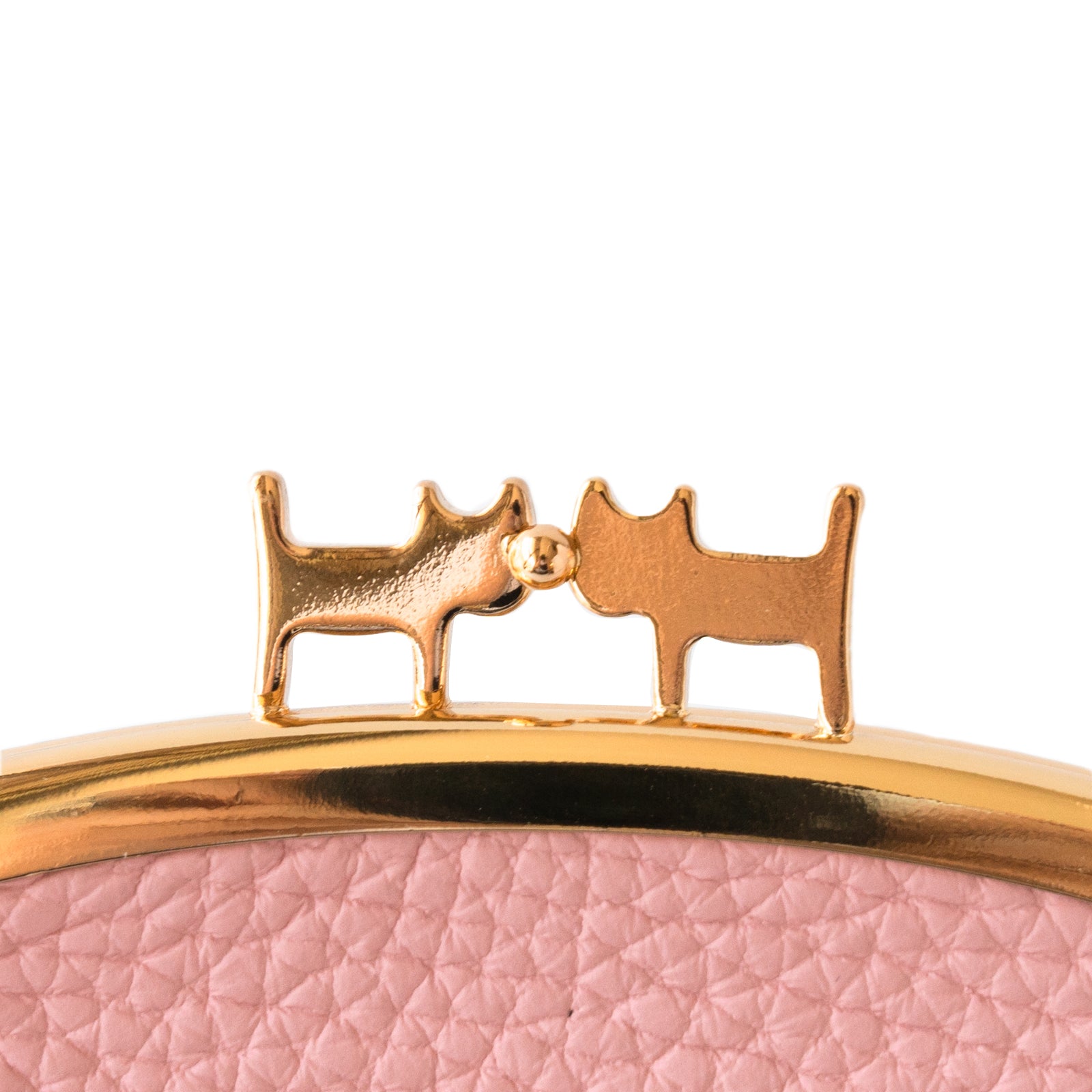 Nyamaguchi Pouch Cuir Mache / Sakura Pink
