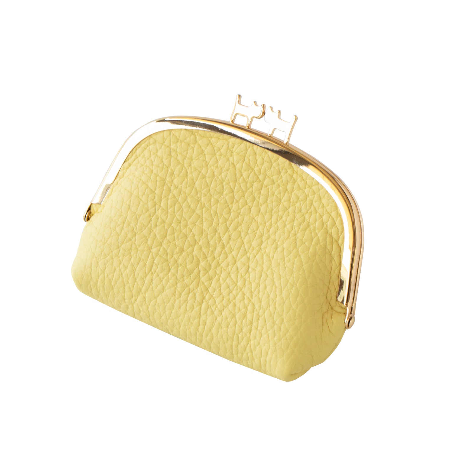 Nyamaguchi pouch Taurillon Clemence / Jaune Poussin