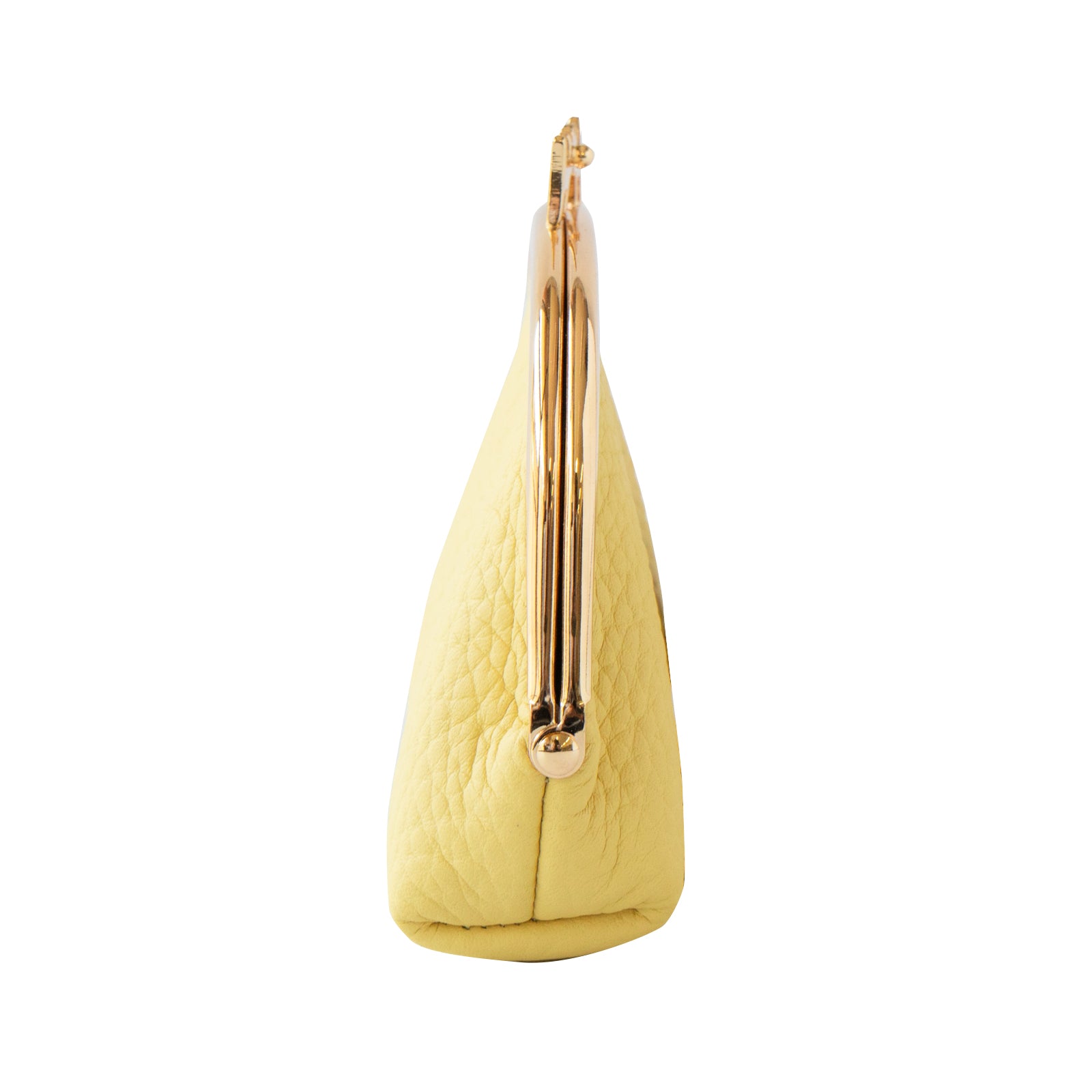 Nyamaguchi pouch Taurillon Clemence / Jaune Poussin