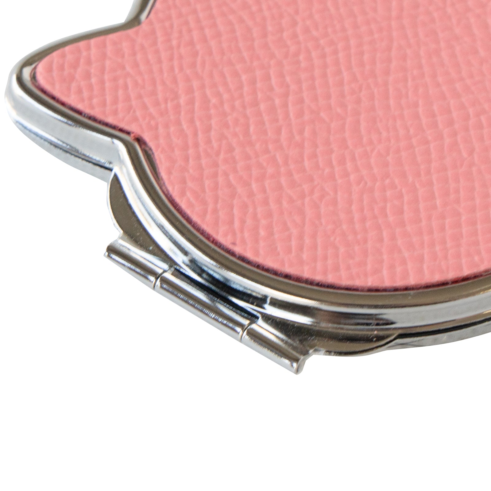 Nyanpakuto Mirror Veau Epsom / Rose Confetti