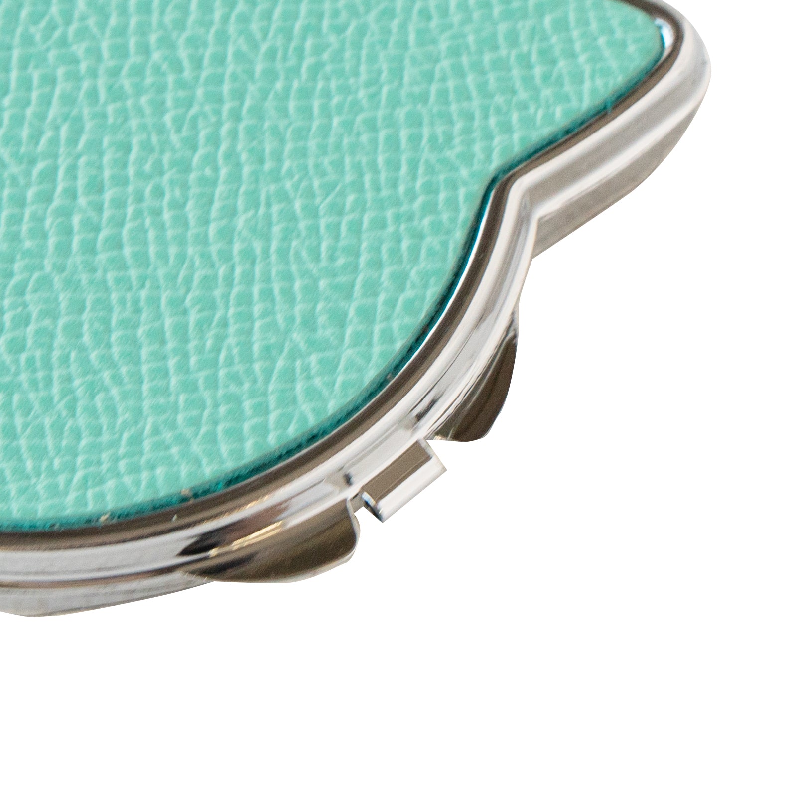 Nyanpakuto Mirror Veau Epsom / Tiffany Blue