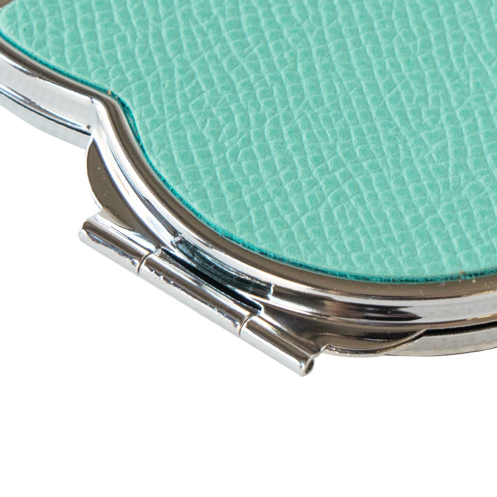 Nyanpakuto Mirror Veau Epsom / Tiffany Blue