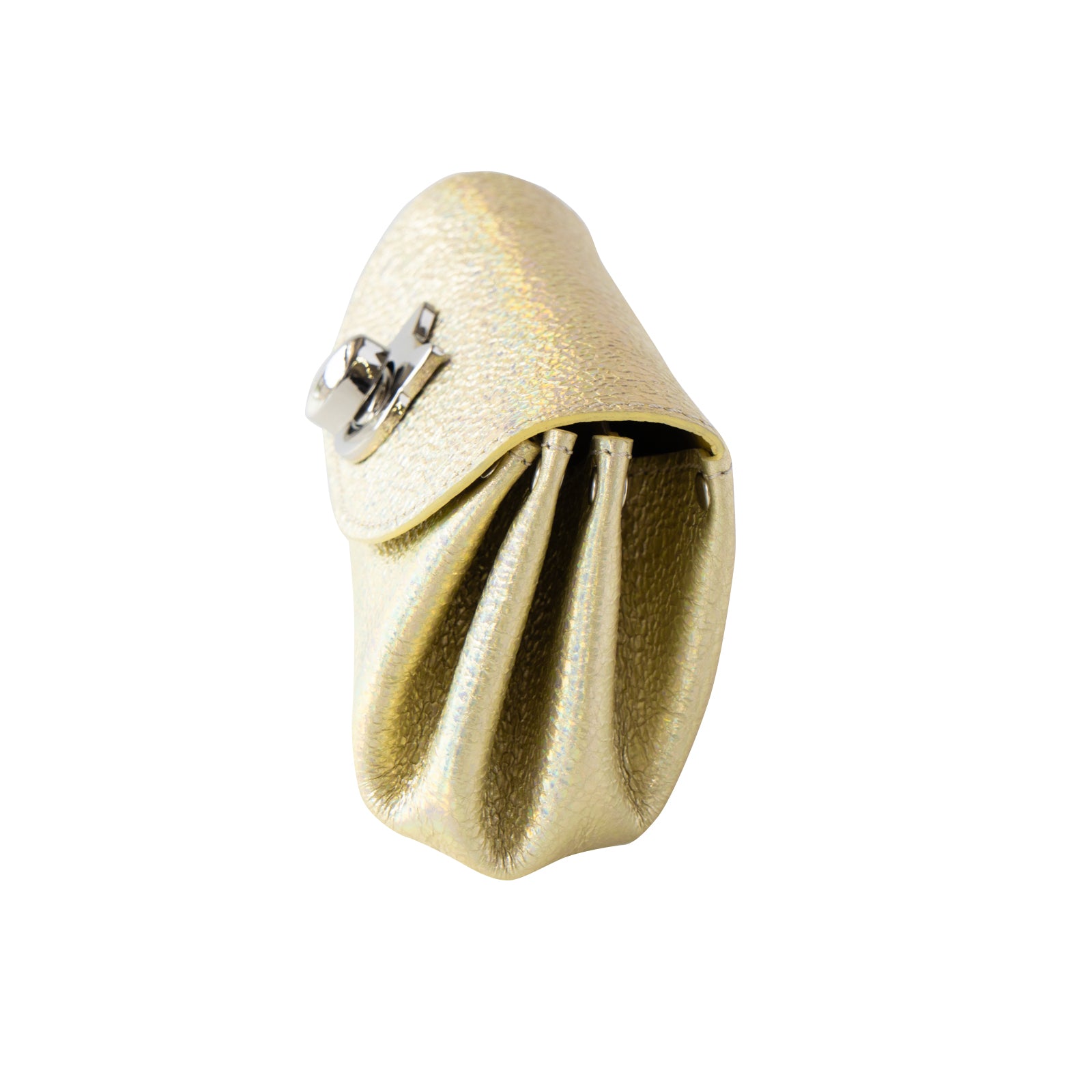 Shell pouch CAT Prism leather / Aurora yellow