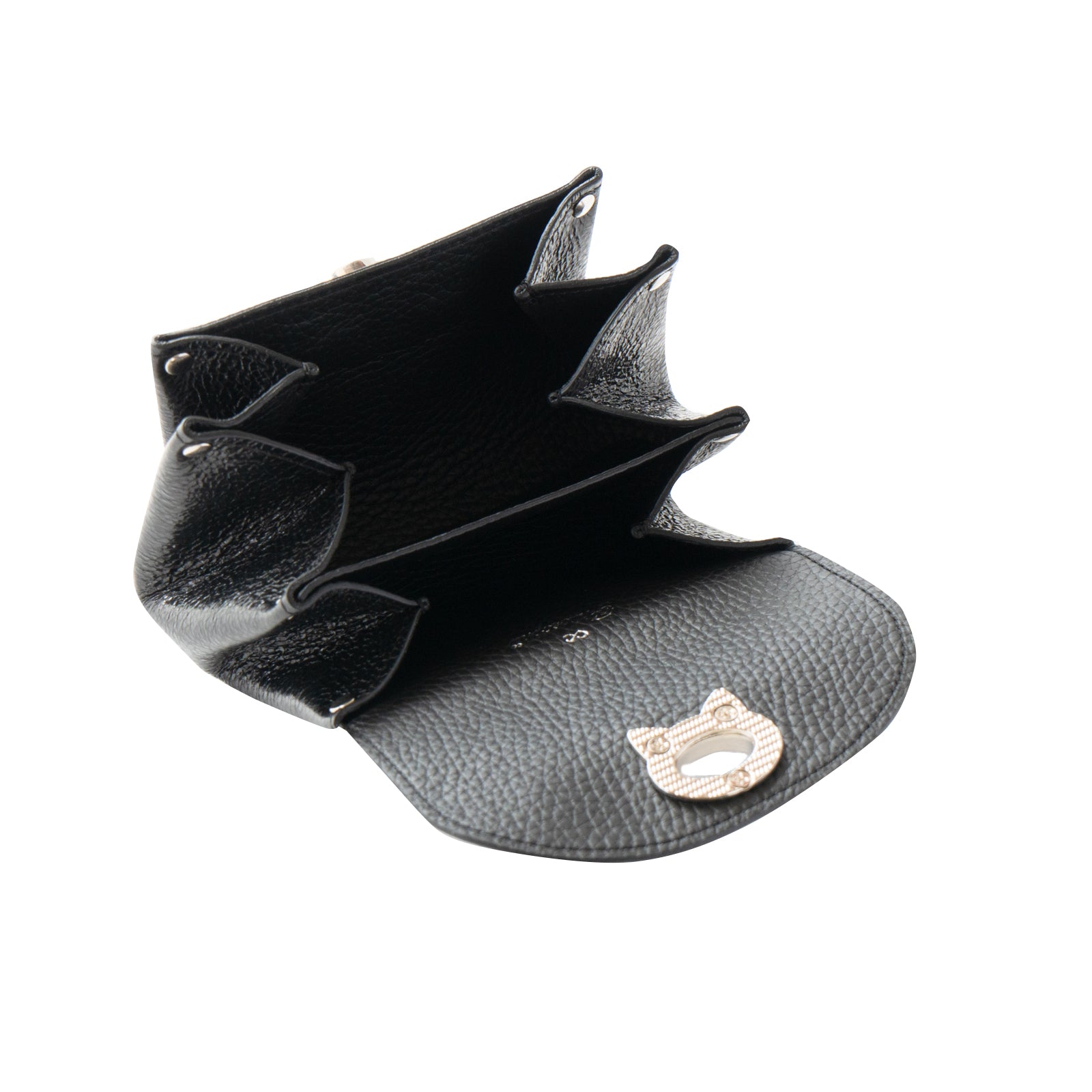 Shell pouch CAT Prism leather / Black