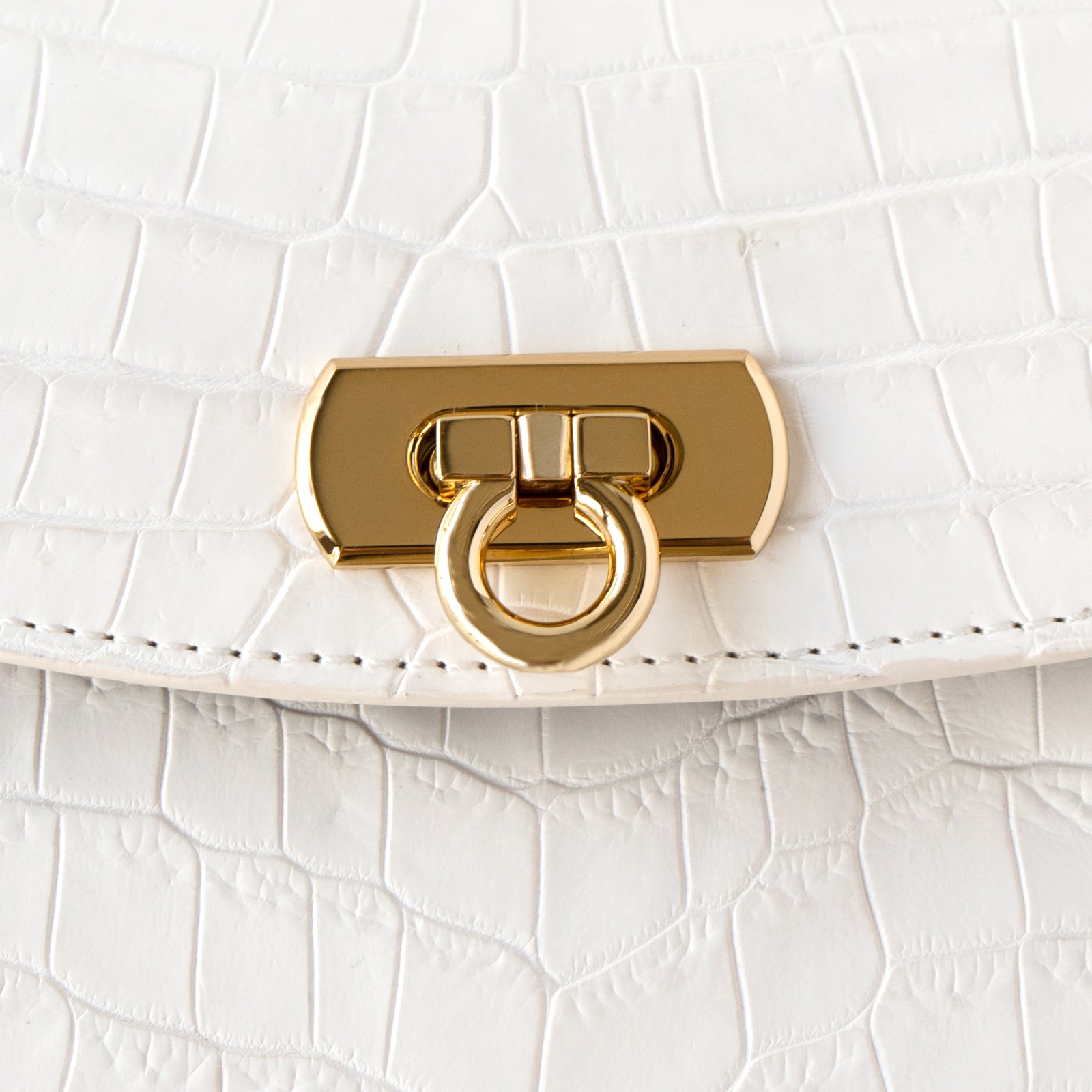 【おつとめ品セール】フラップウォレット フルールロング ヒマラヤクロコダイル