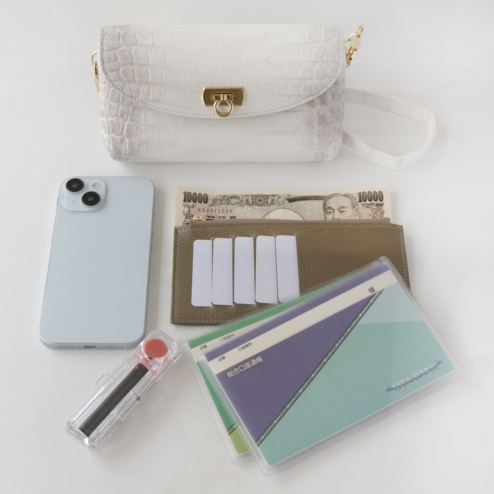 【おつとめ品セール】フルール ミリオン ポシェット ヒマラヤクロコダイル