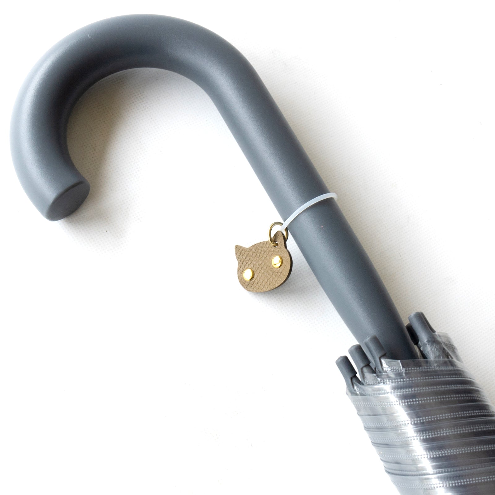 Cord Clip & Umbrella Marker Parent and Child Set / Etoupe