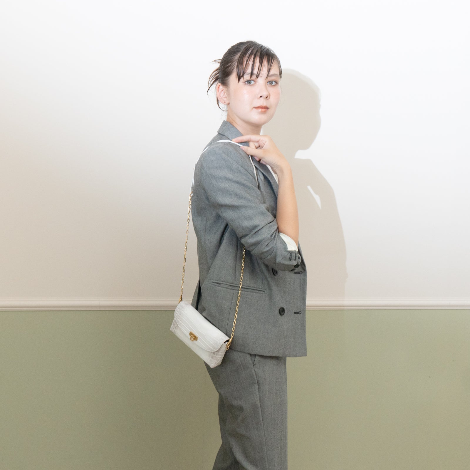 【おつとめ品セール】フルール ミリオン ポシェット ヒマラヤクロコダイル