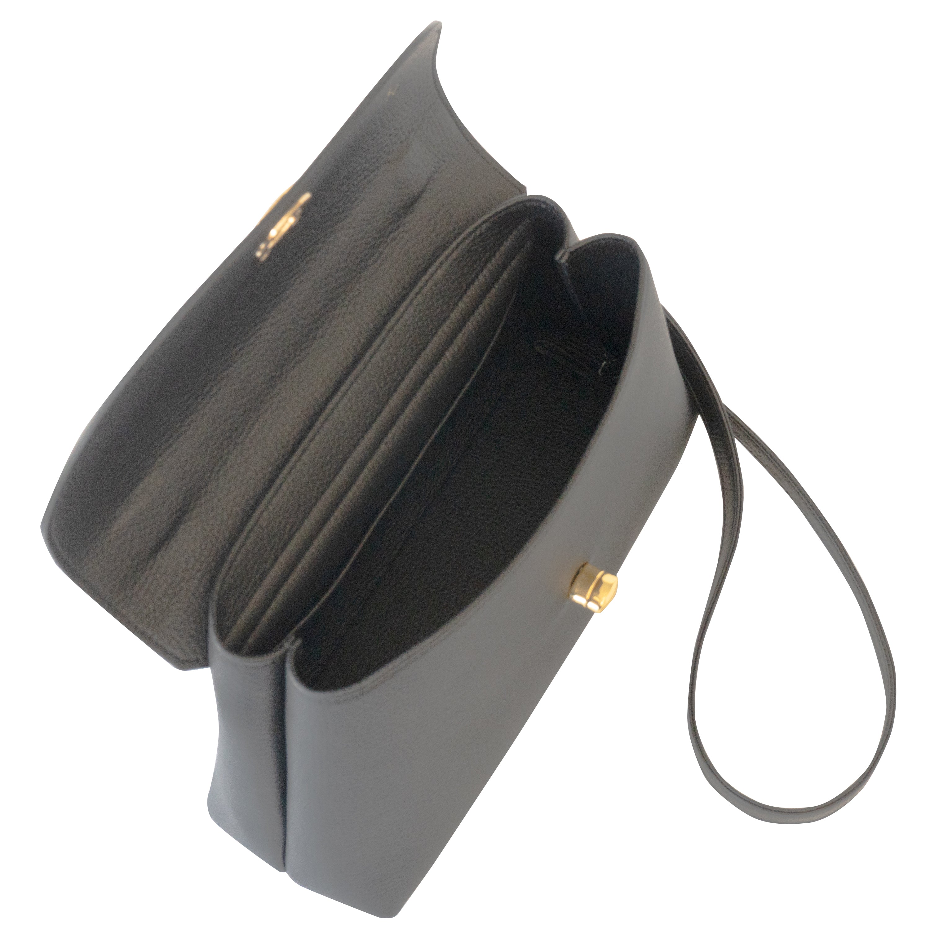 【受注販売:7/24(金)22:00~26(日)】【初回10%OFF】フラップコンビハンドバッグ / ブラック