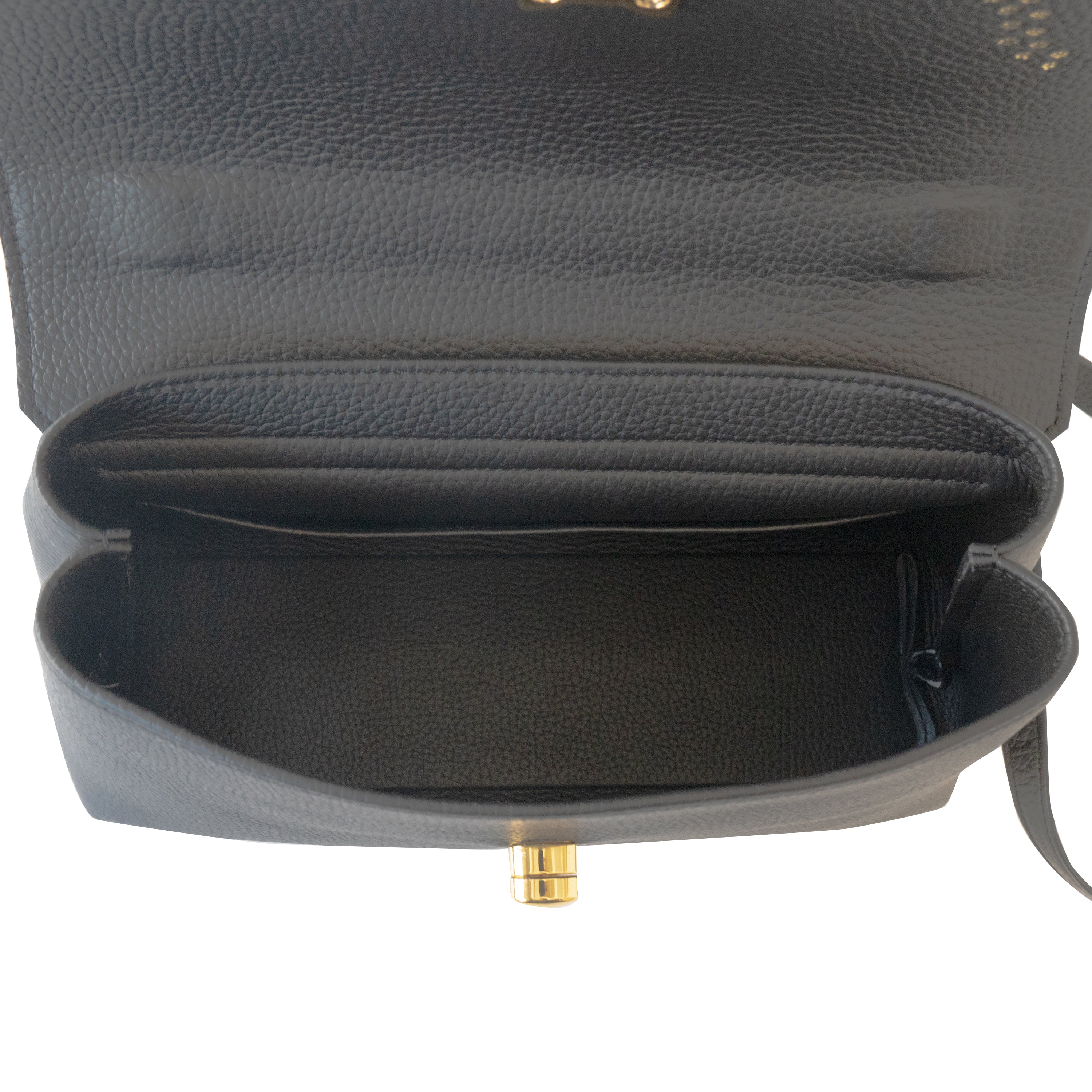 【受注販売:7/24(金)22:00~26(日)】【初回10%OFF】フラップコンビハンドバッグ / ブラック