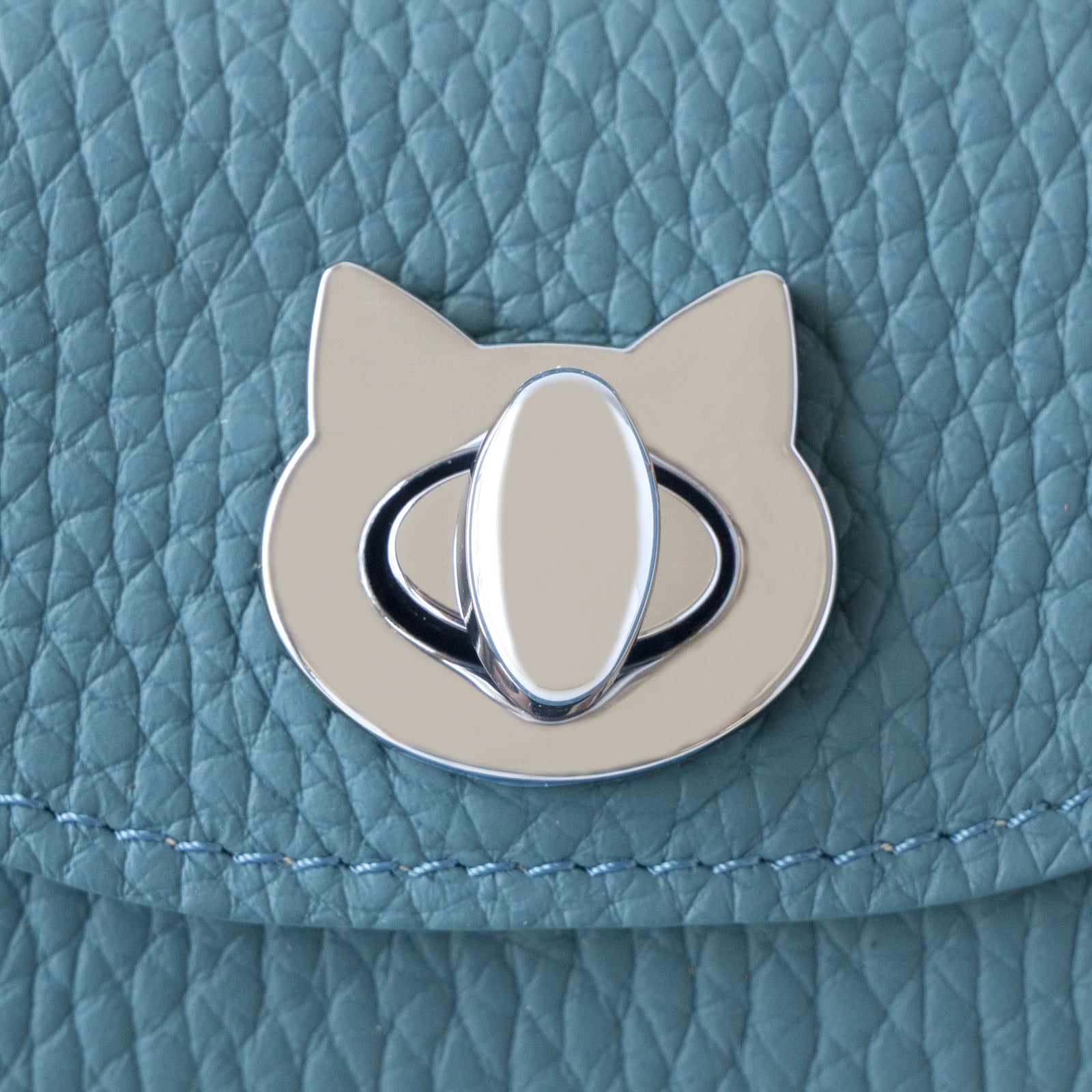 【数量限定】シェルウォレット CAT トリヨンクレマンス / ブルージーン