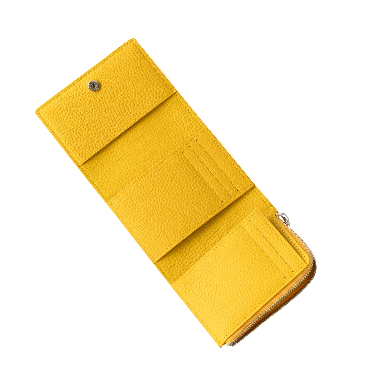 【おつとめ品セール】ハンディウォレット・オペラ リリィ グランデ 箔パイソン / シルバーイエロー