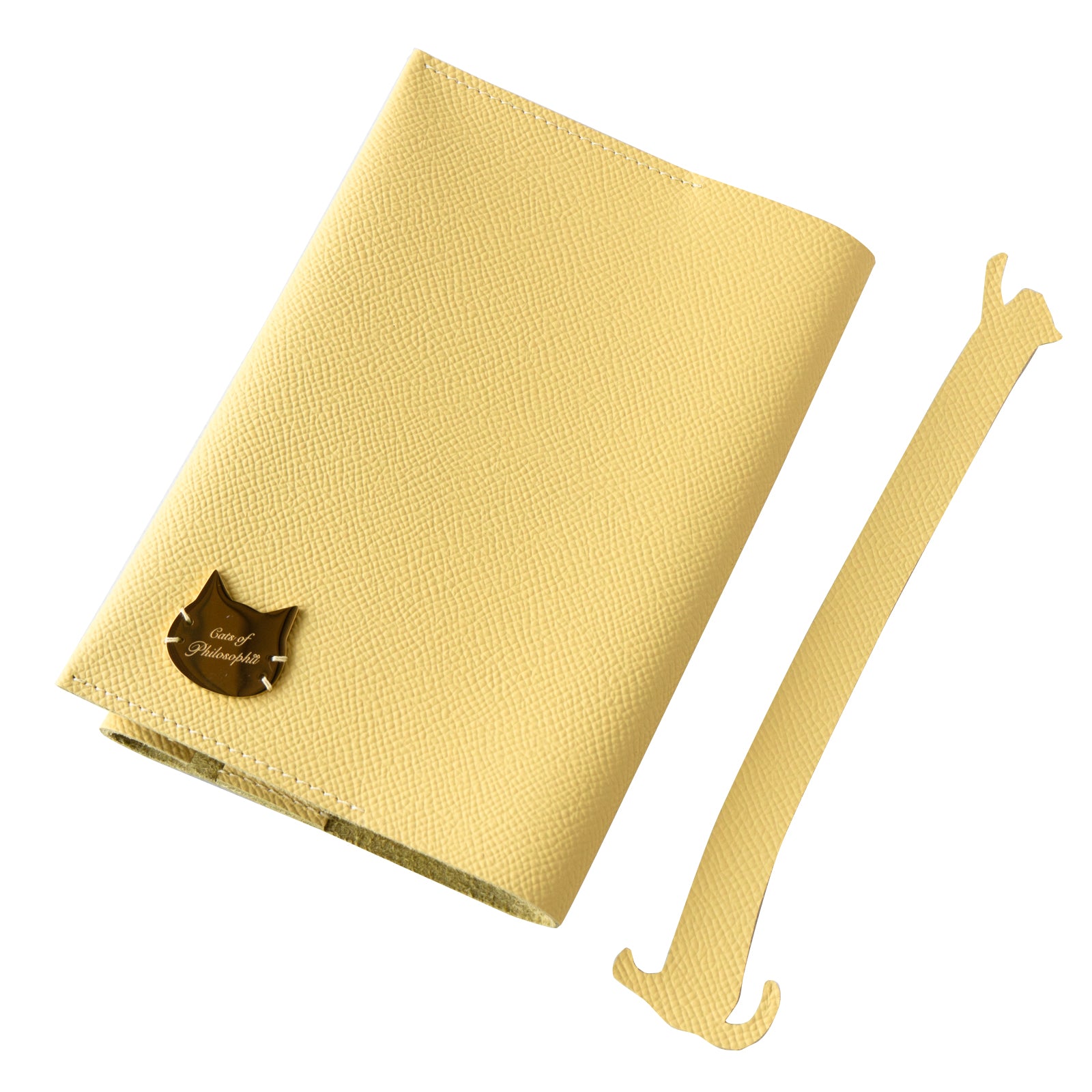 CAT Book Cover Cuir Minerva / Canary