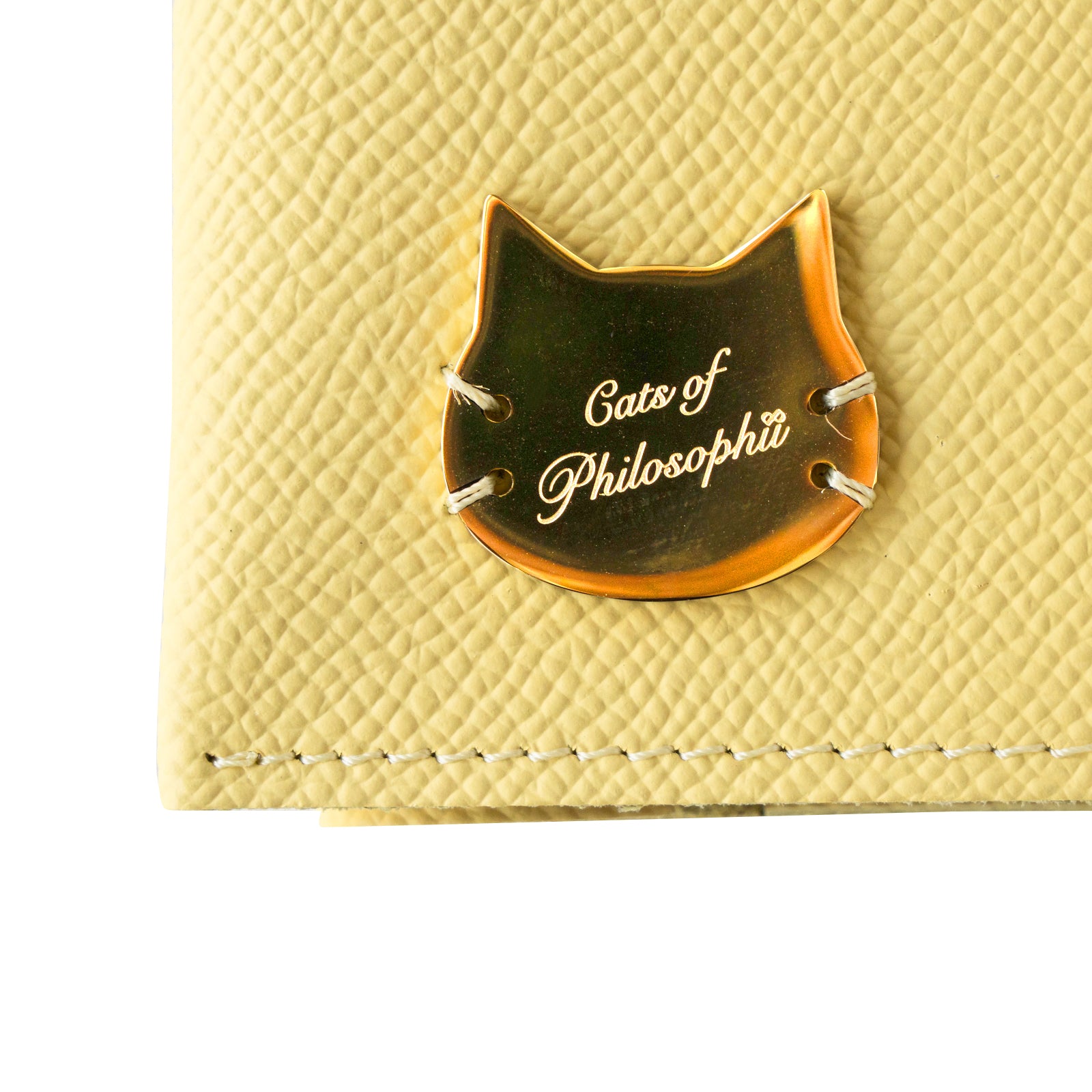 CAT Book Cover Cuir Minerva / Canary
