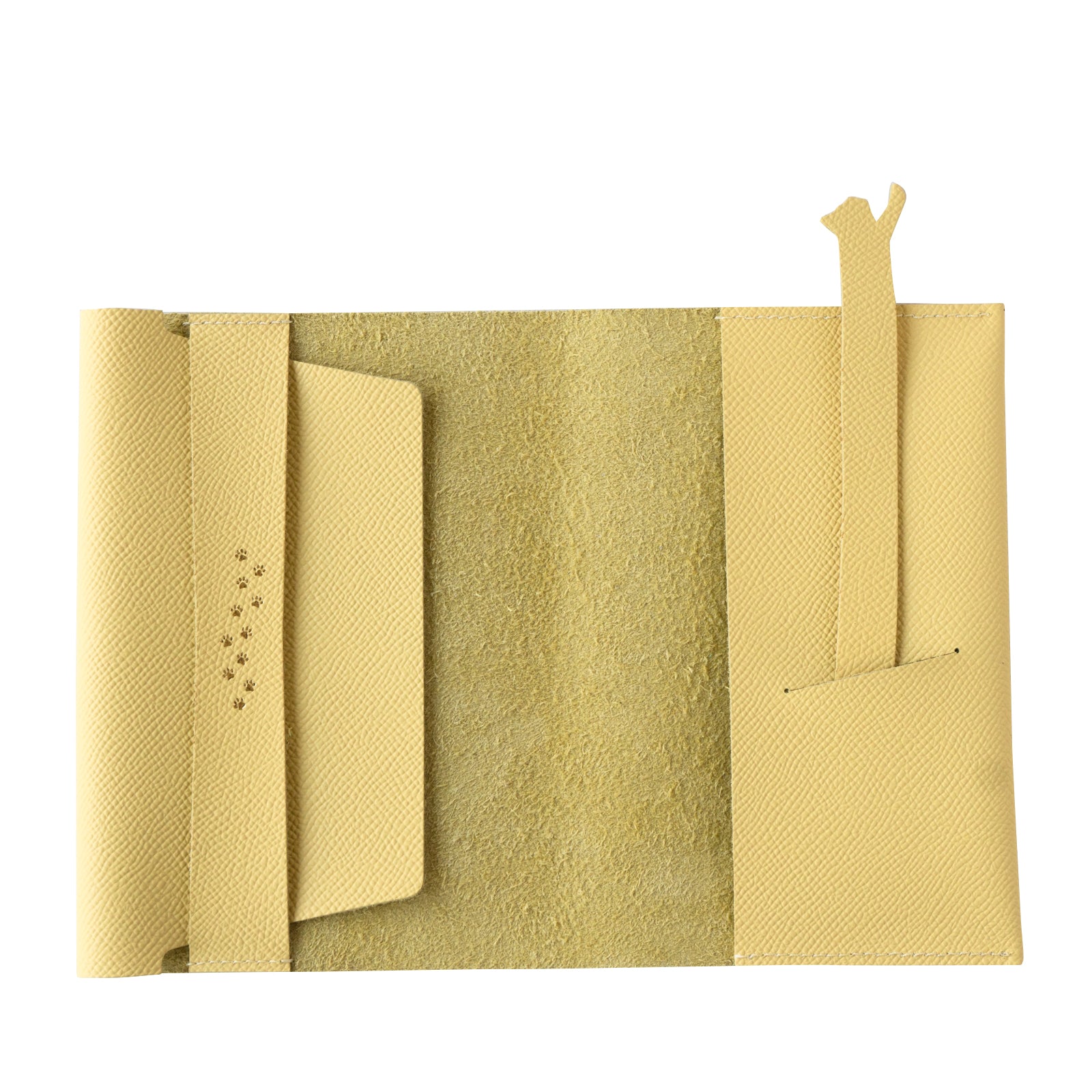 CAT Book Cover Cuir Minerva / Canary