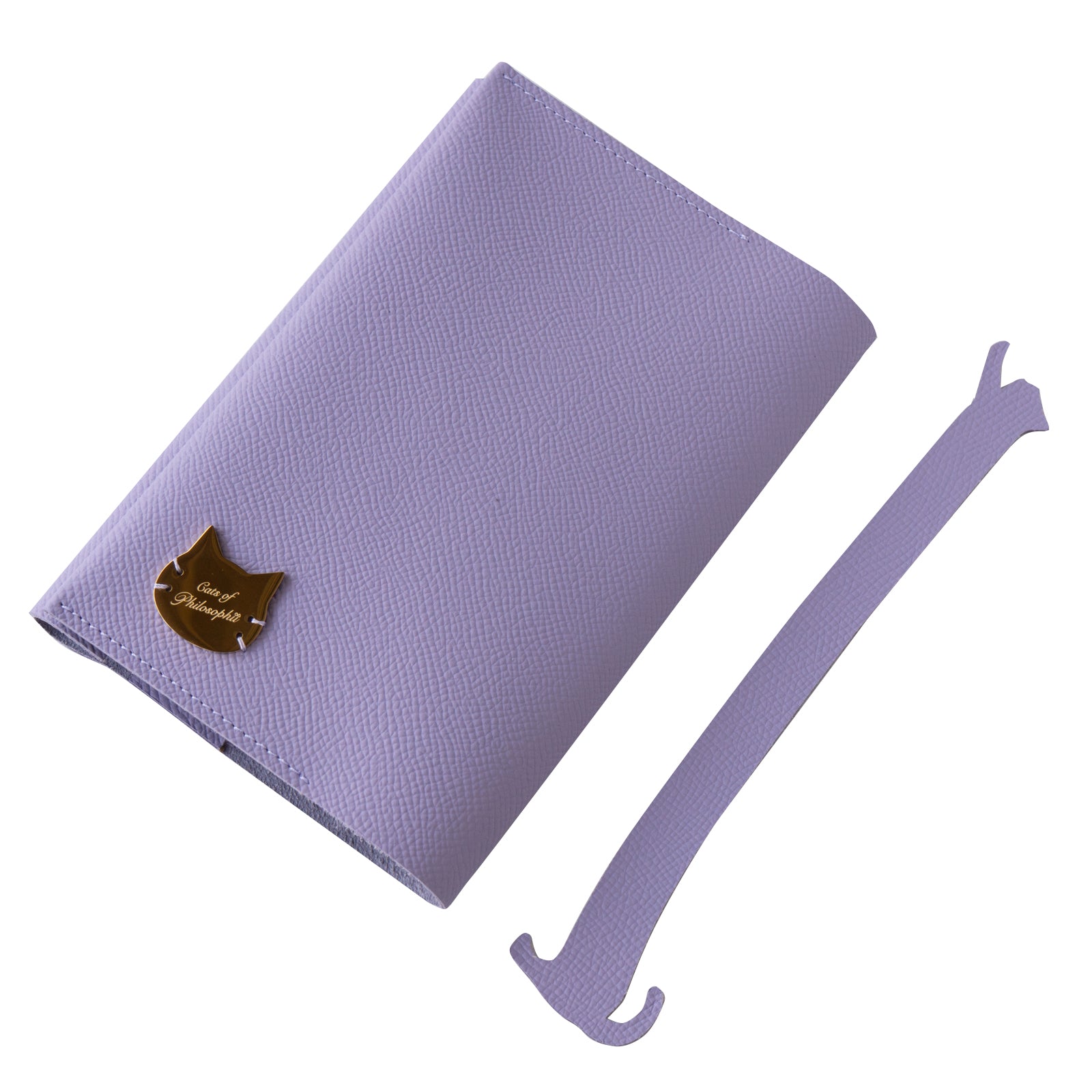 CAT Book Cover Cuir Minerva / Lavender