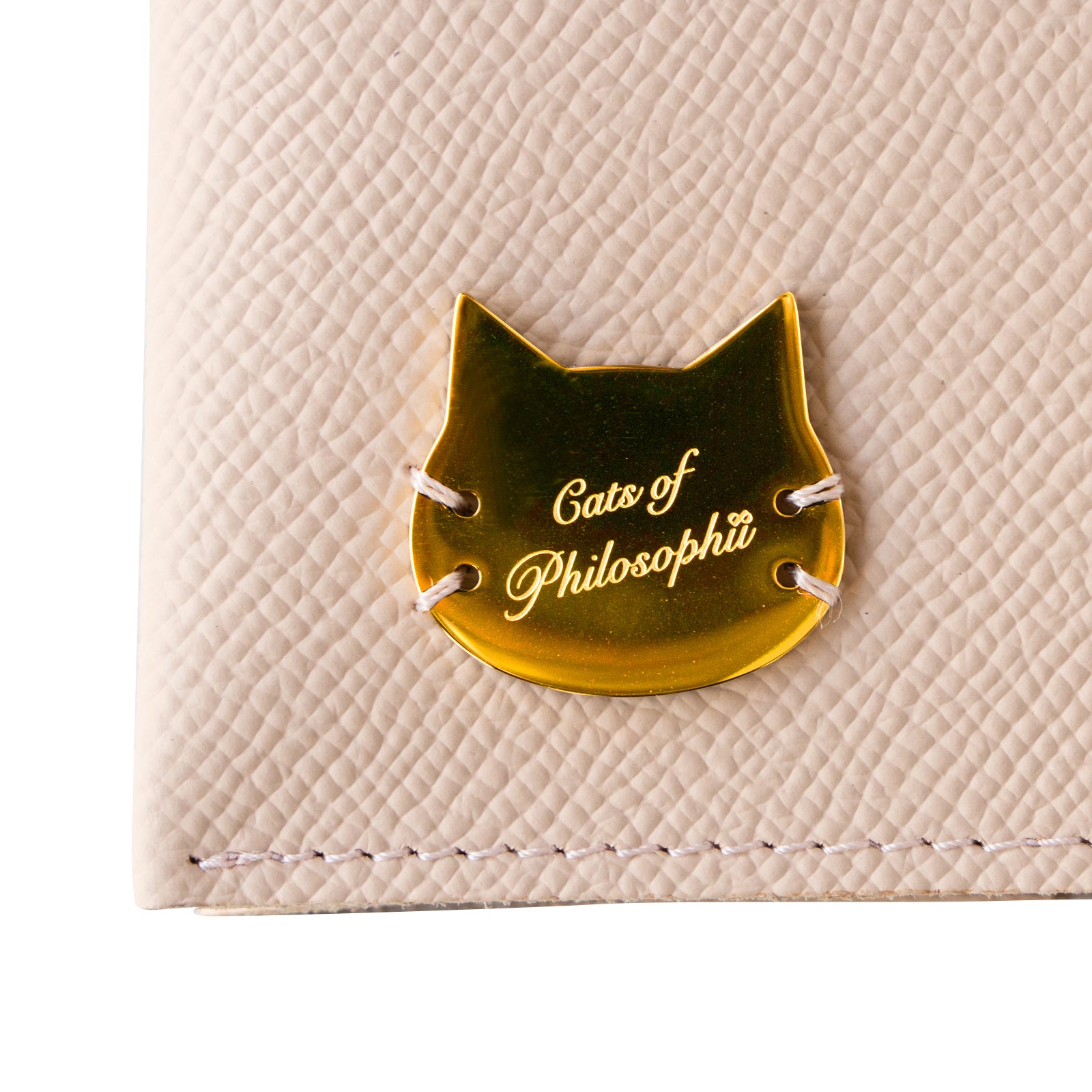 CAT Book Cover Cuir Minerva / Shell Rose