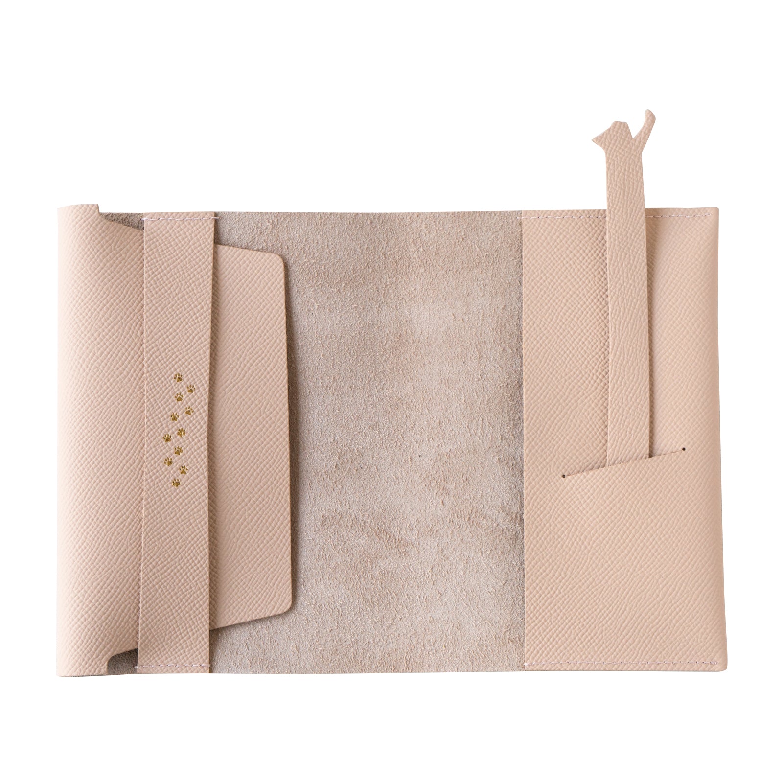 CAT Book Cover Cuir Minerva / Shell Rose