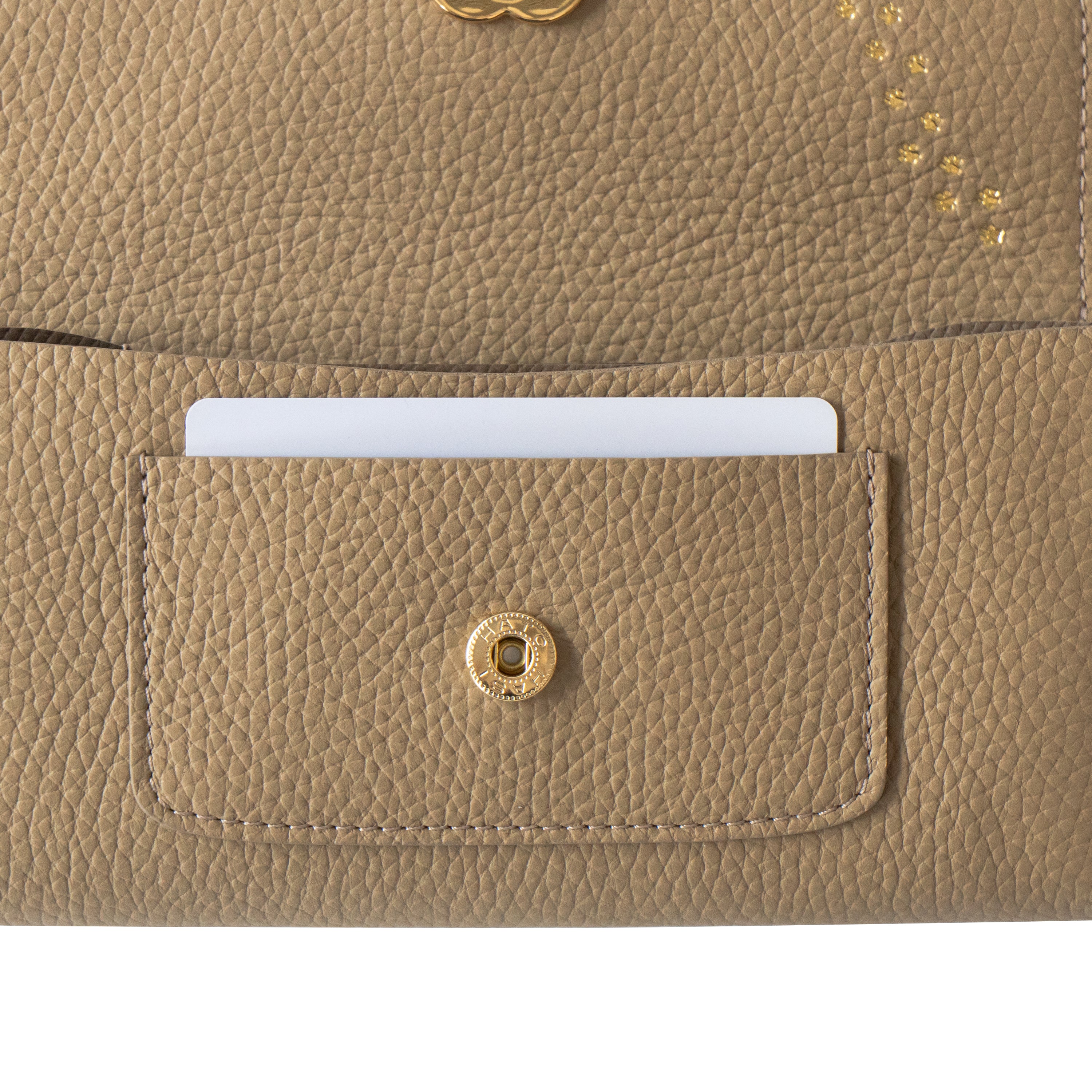 【受注販売:7/24(金)22:00~26(日)】【初回10%OFF】小さなレザーフラップ長財布・ミャウヴェル / トゥルティエール