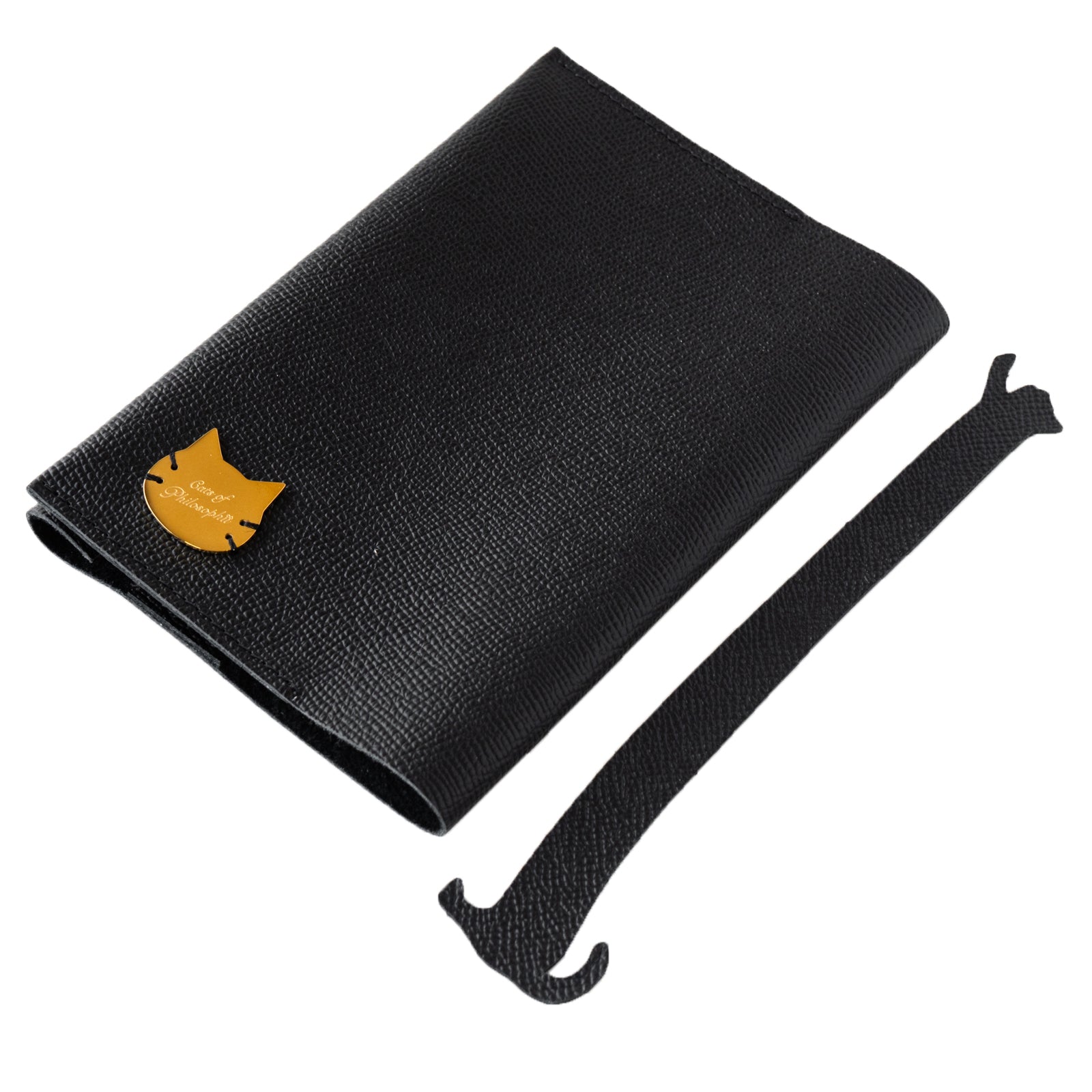 CAT Book Cover Cuir Minerva / Black