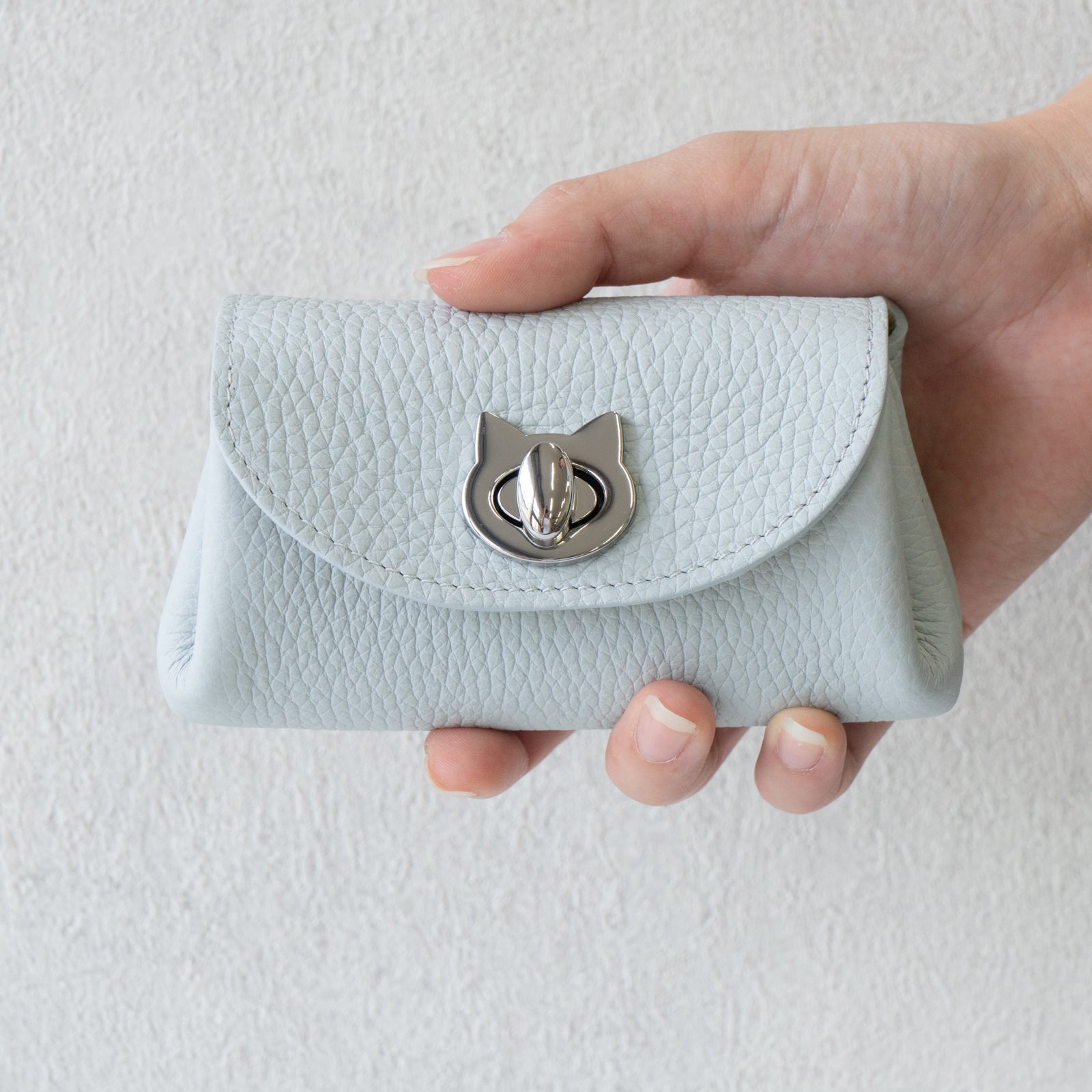 【数量限定】シェルウォレット CAT トリヨンクレマンス / ブルーペール