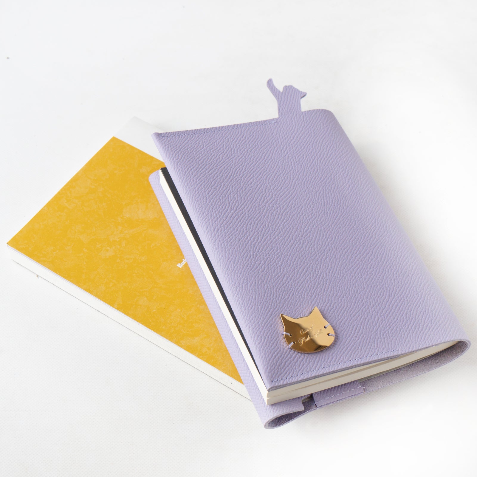 CAT Book Cover Cuir Minerva / Lavender
