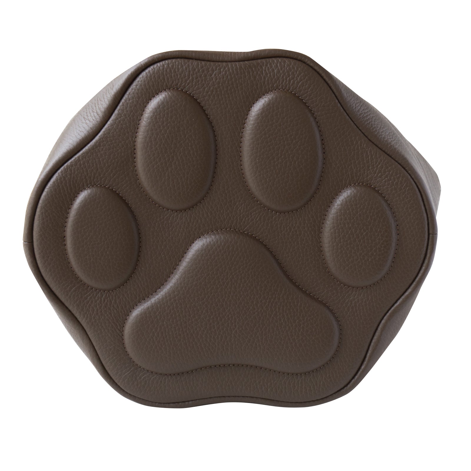 PAW Grande Cuir Mache Bucket Bag / Chocolate