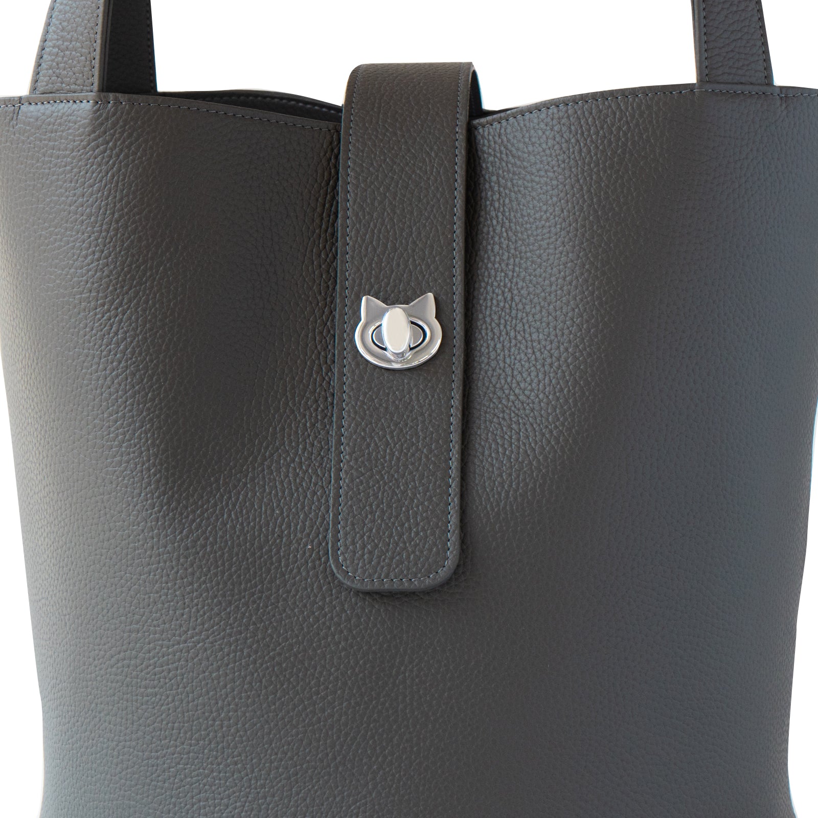 PAW Grande Cuir Mash Bucket Bag / Graphite