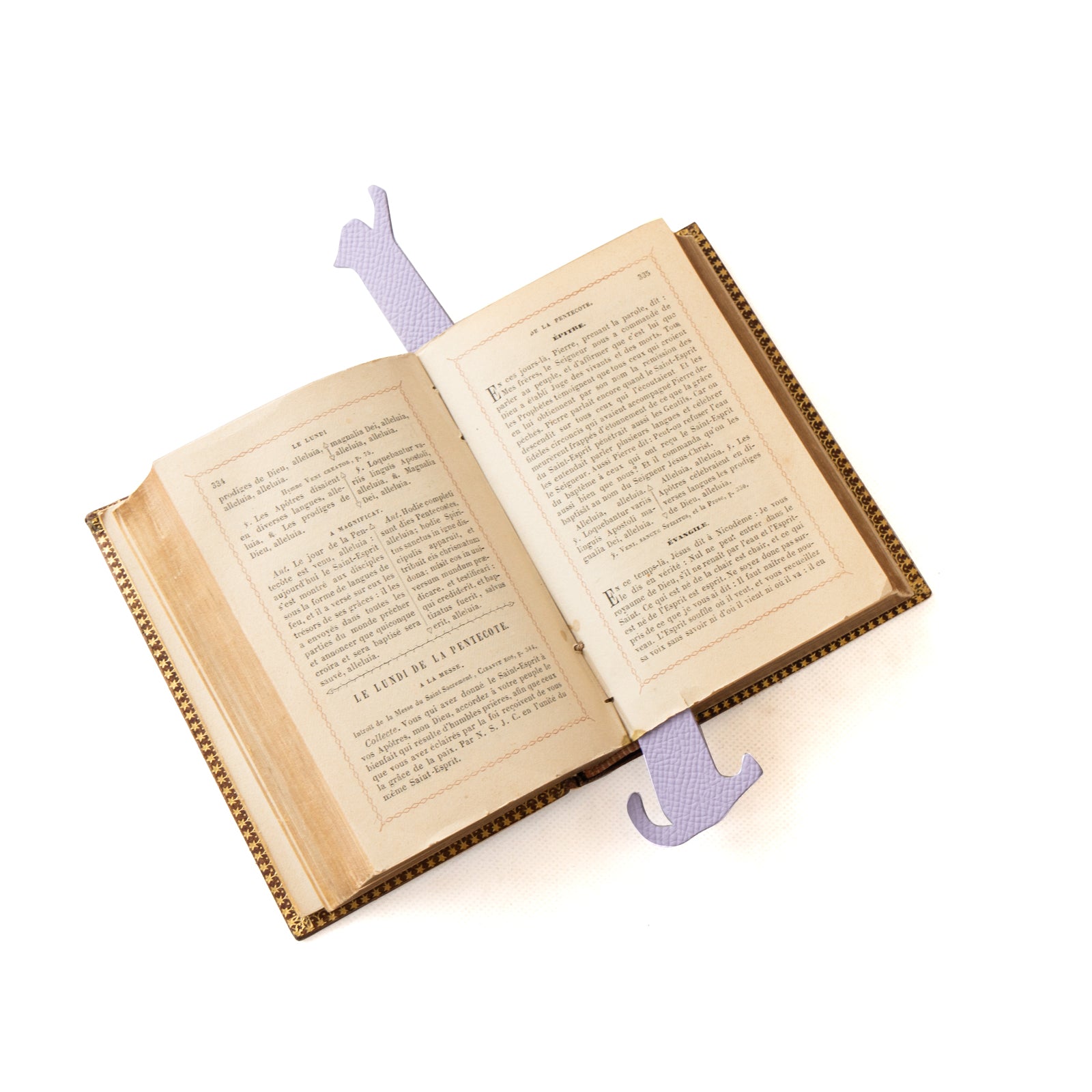 Book Nyak (Stretch) Veau Epsom / Lavender