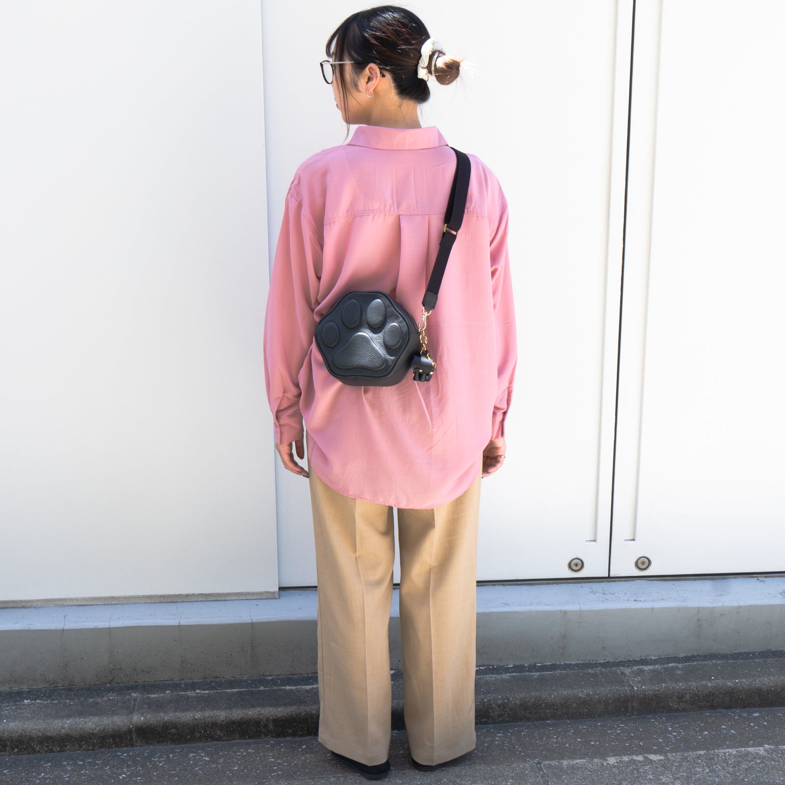 【11/21(金)22:00~ 26時間限定販売】【数量限定】PAWポシェット キュイール・マッシュ / ブラック