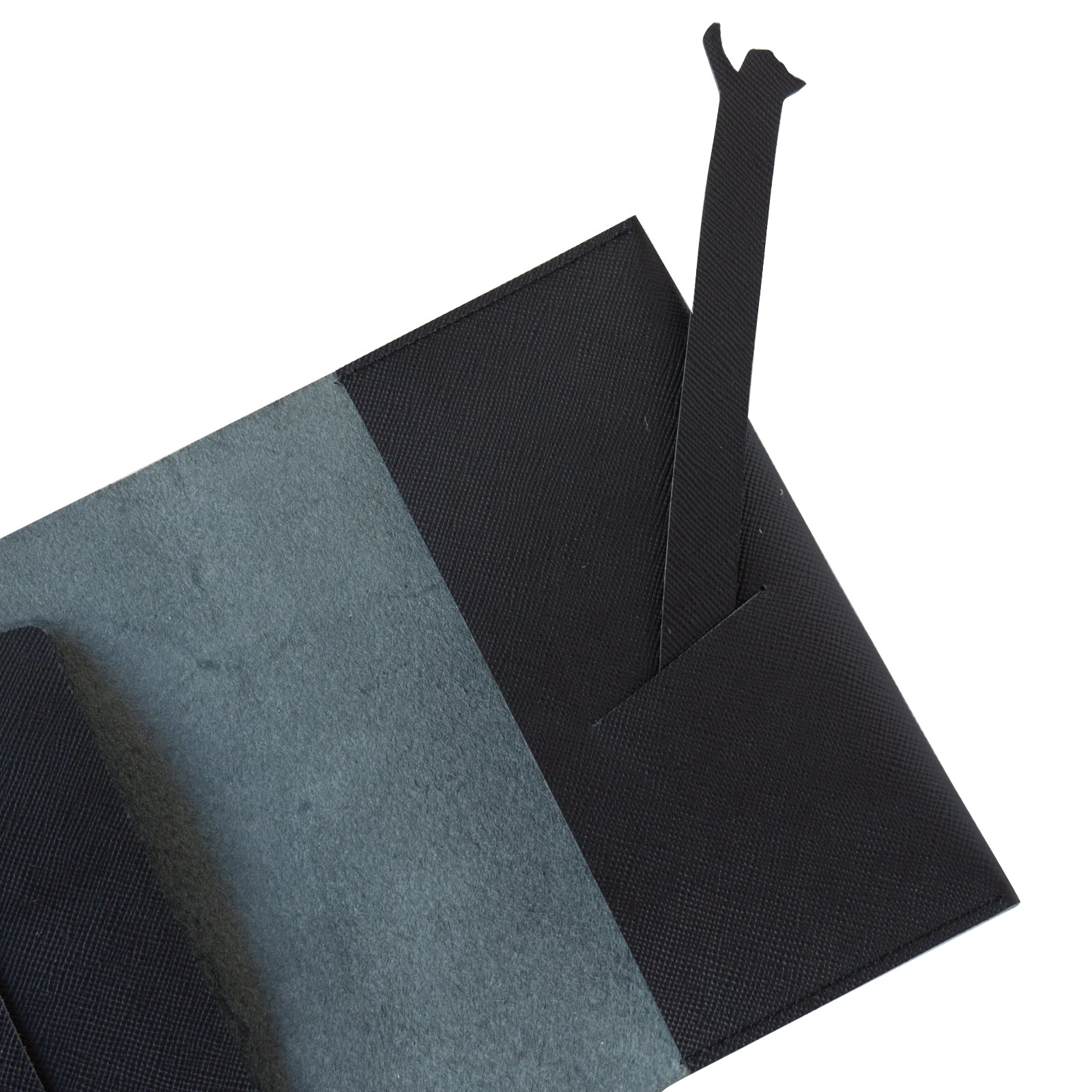 CAT Book Cover Cuir Saffian / Black