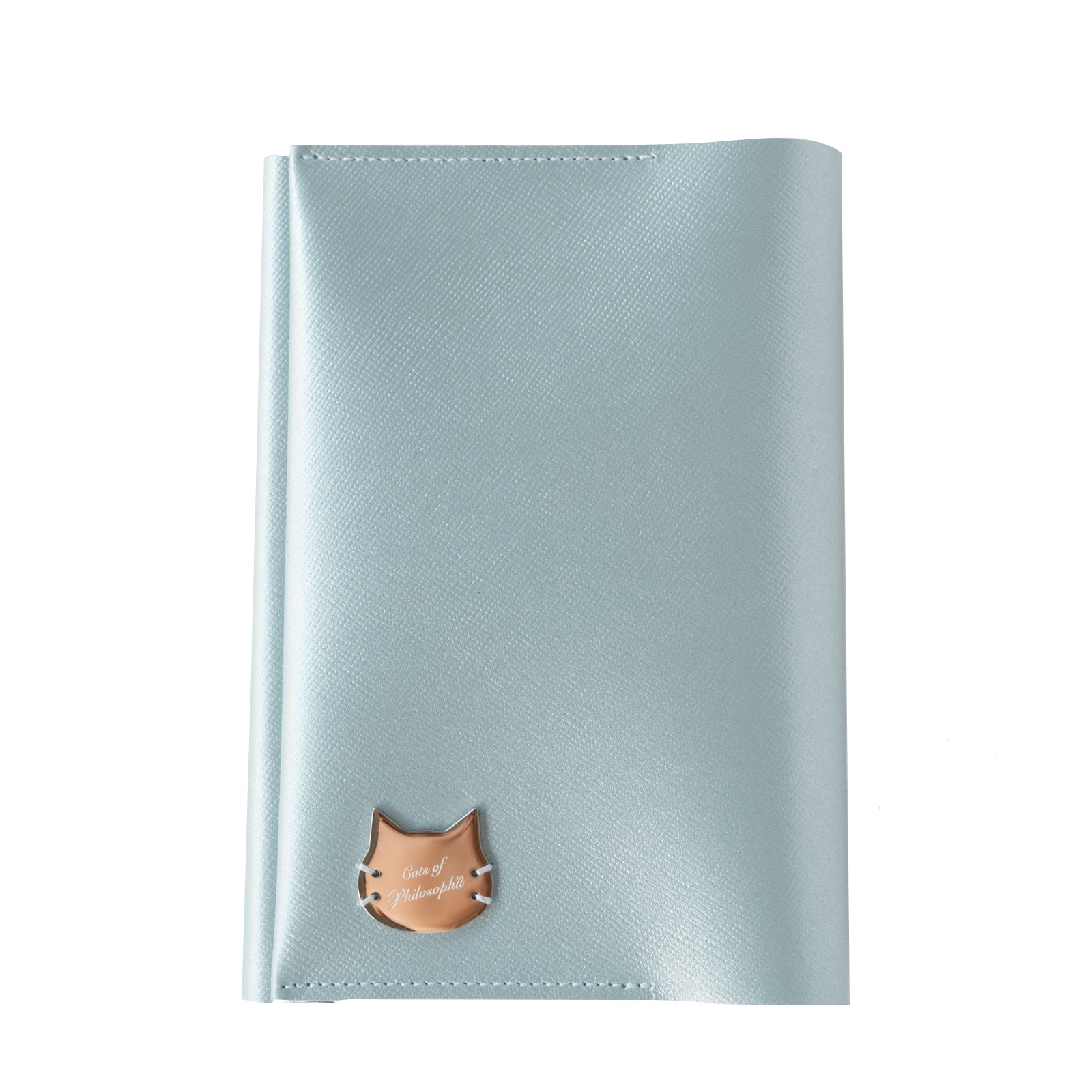 CAT Book Cover Cuir Saffian / Sparkling Blue
