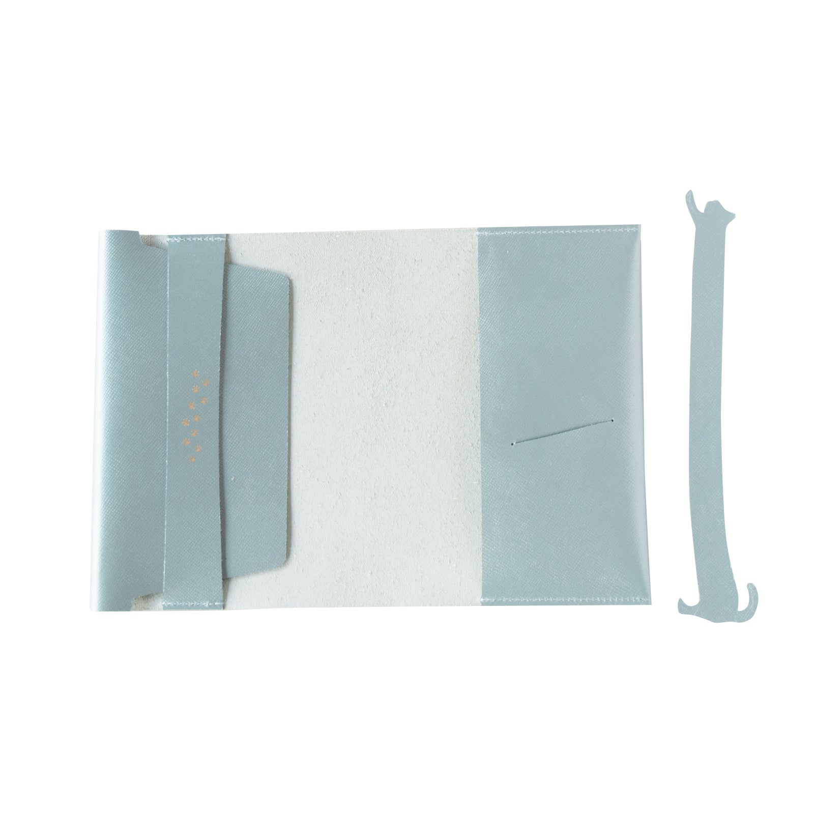 CAT Book Cover Cuir Saffian / Sparkling Blue
