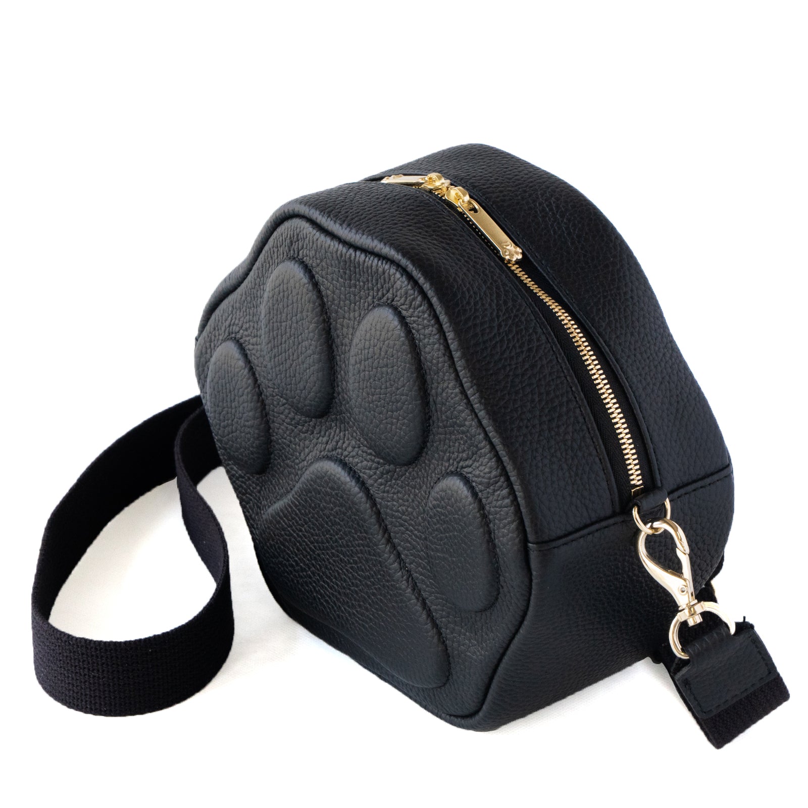 【9/7(日)22:00~ 26時間限定販売】【数量限定】PAWポシェット キュイール・マッシュ / ブラック