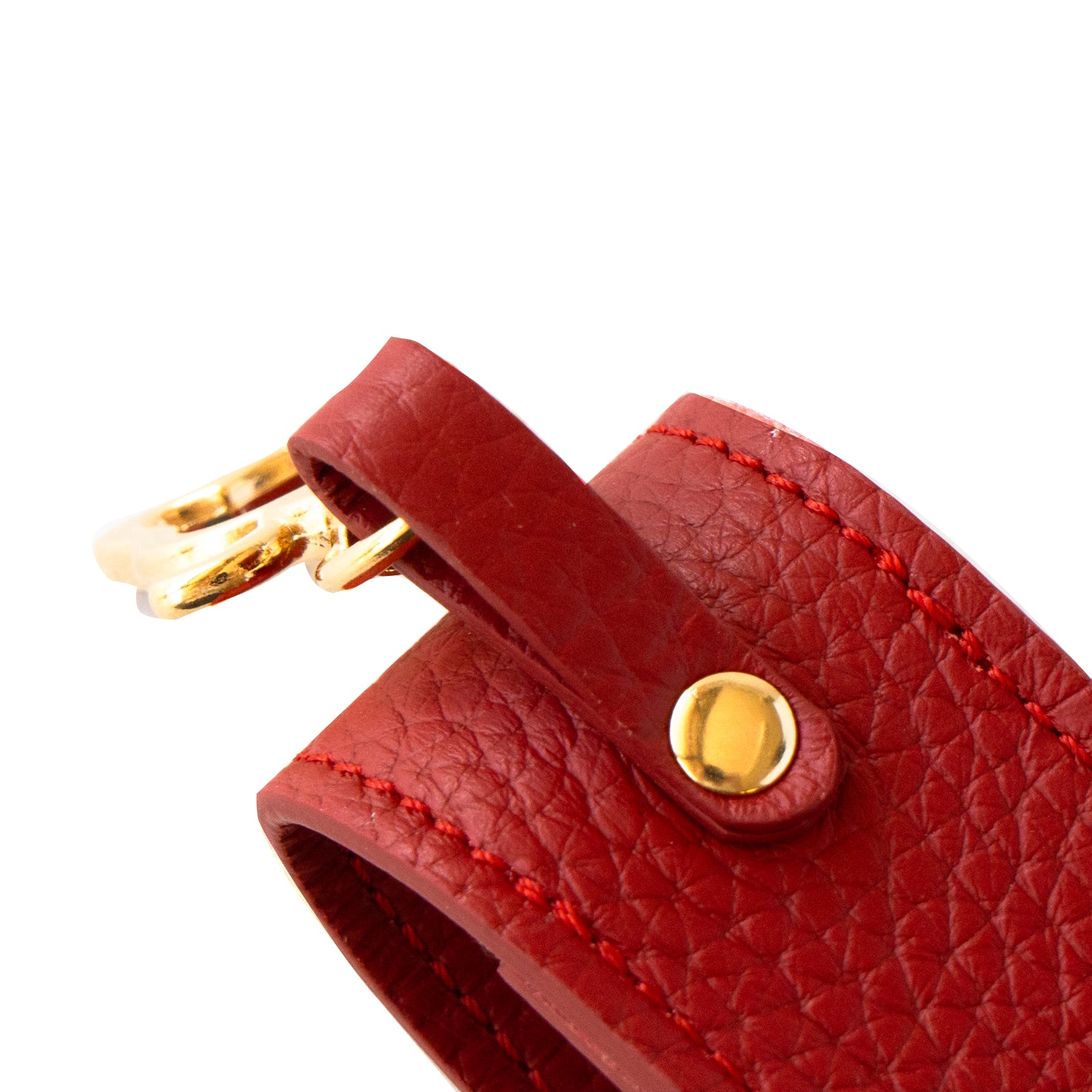 CAT Lip Case (1 piece) Cuir Mache / Rouge