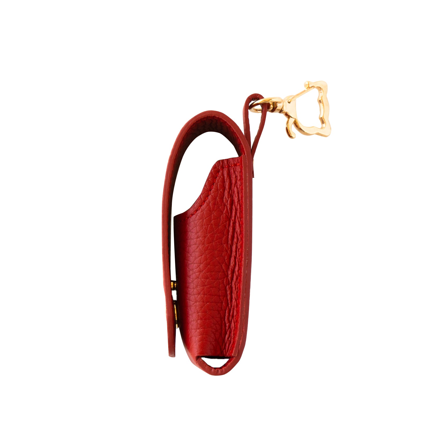 CAT Lip Case (1 piece) Cuir Mache / Rouge