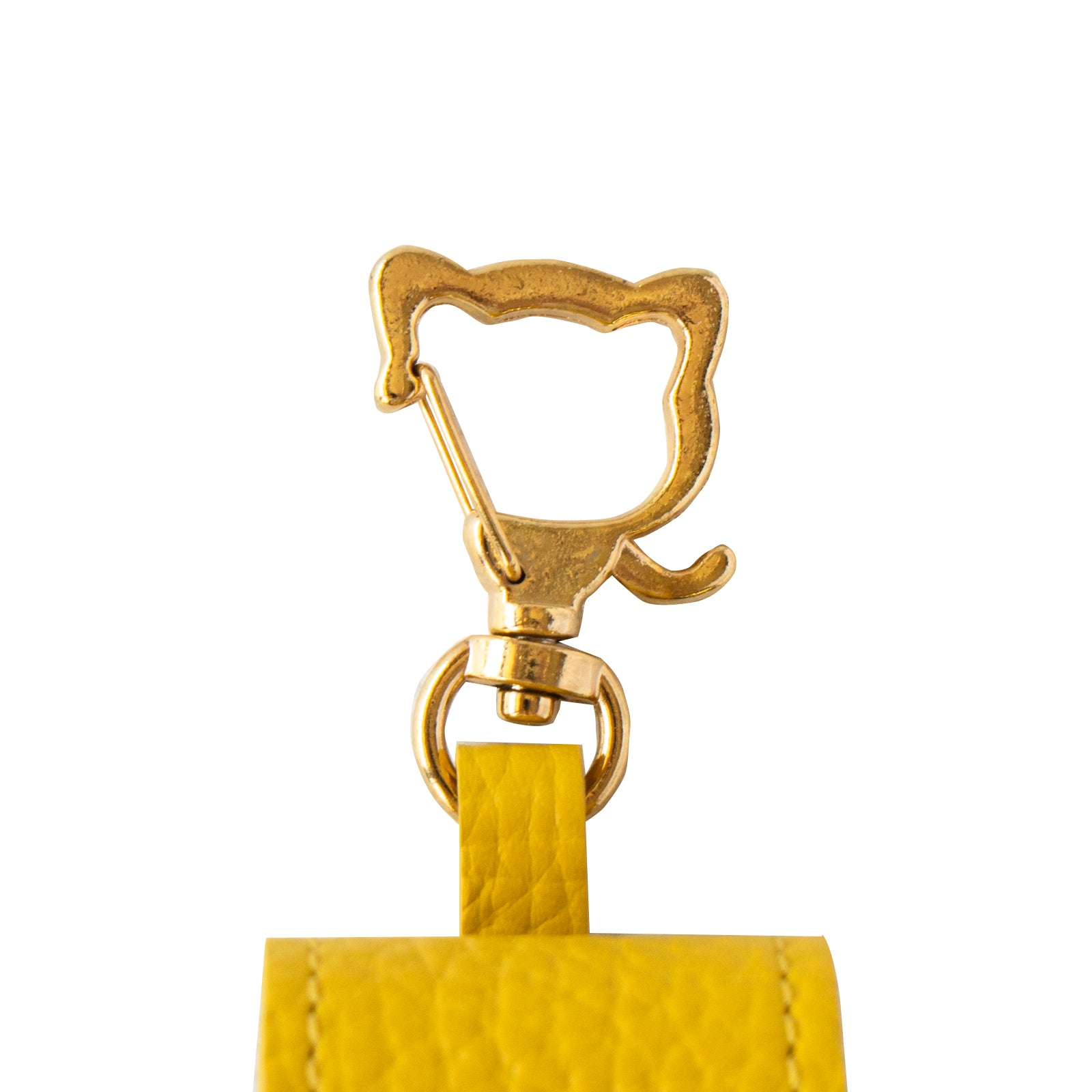 CAT Lip Case (1-piece type) Cuir Mache / Jaune