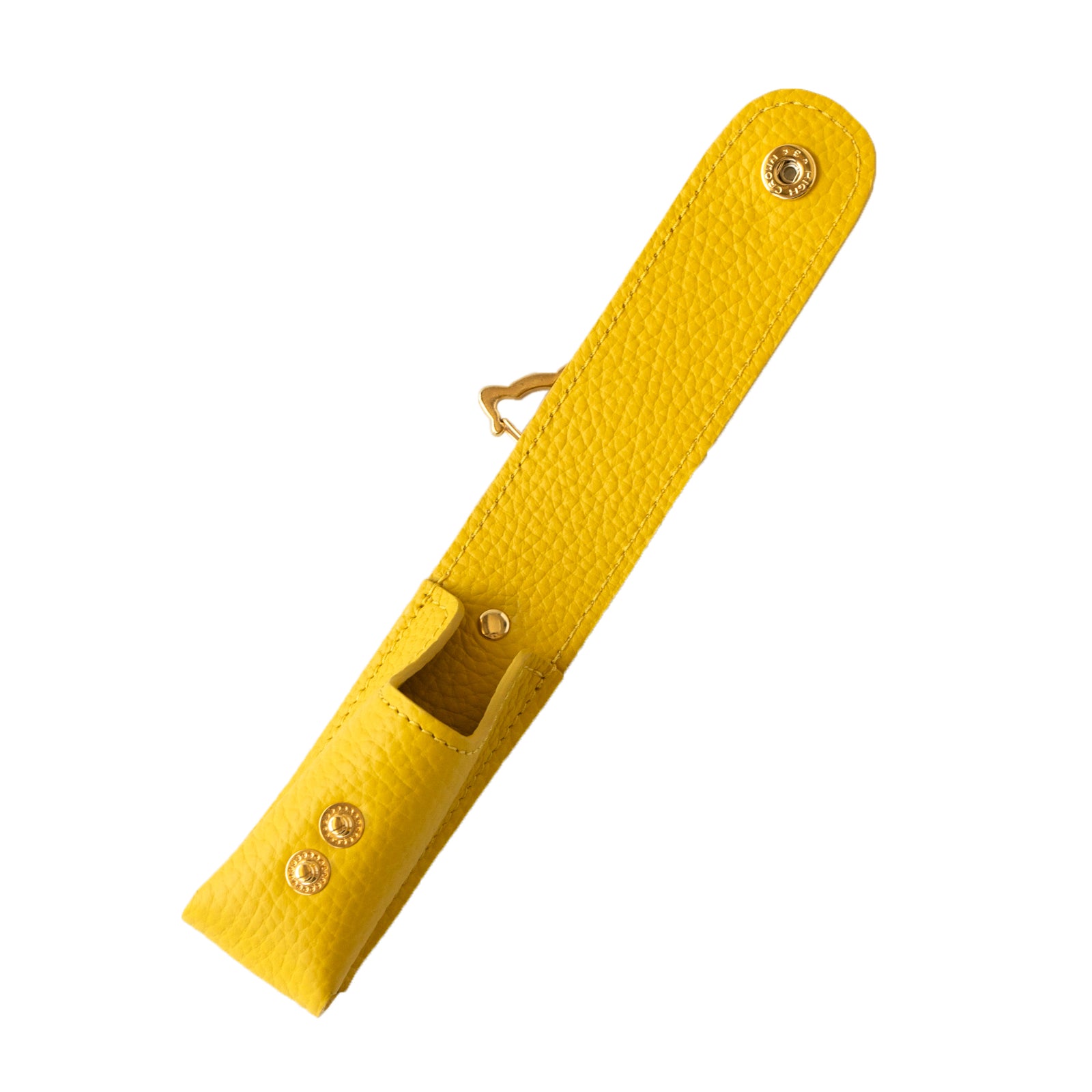 CAT Lip Case (1-piece type) Cuir Mache / Jaune