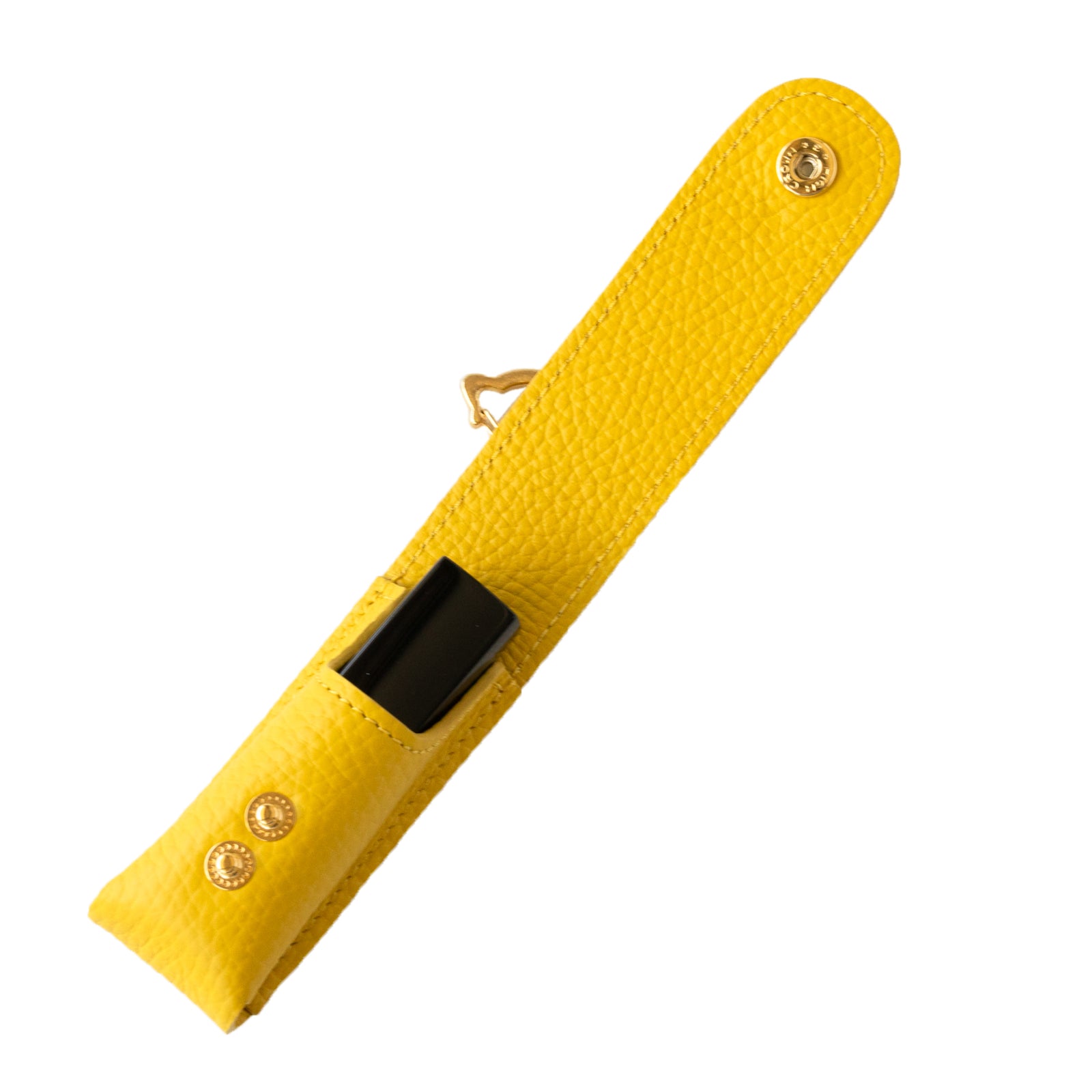 CAT Lip Case (1-piece type) Cuir Mache / Jaune